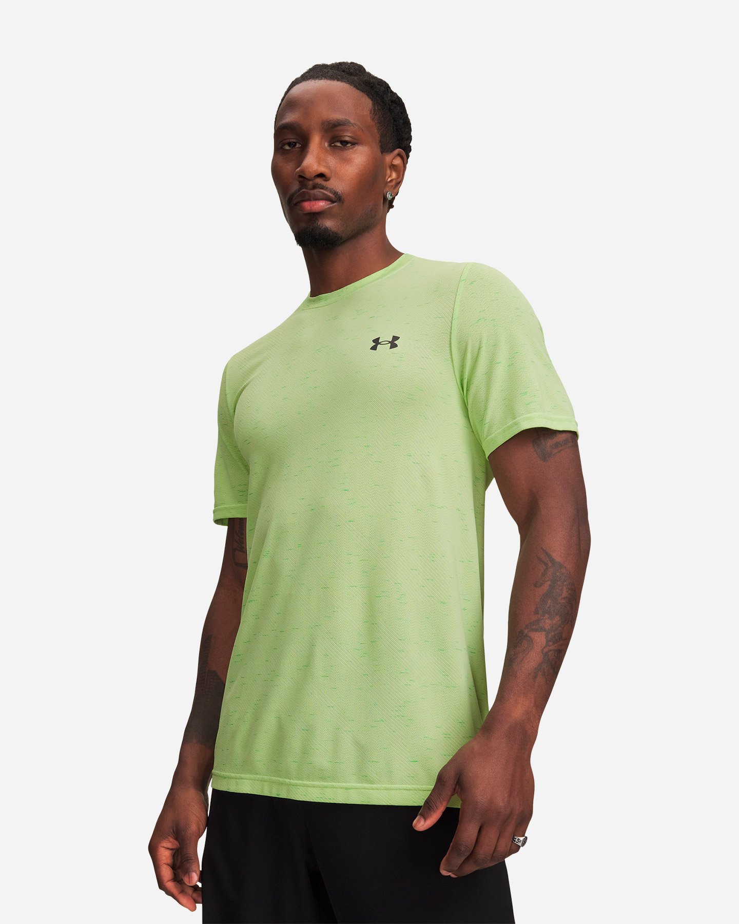 T-shirt training UNDER ARMOUR VANISH SEAMLESS M - Verde - 0 | Cisalfa Sport