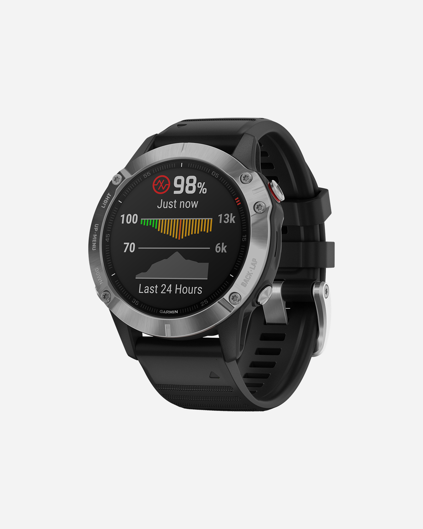 Orologio multifunzione GARMIN FENIX 6 - Nero - 2 | Cisalfa Sport