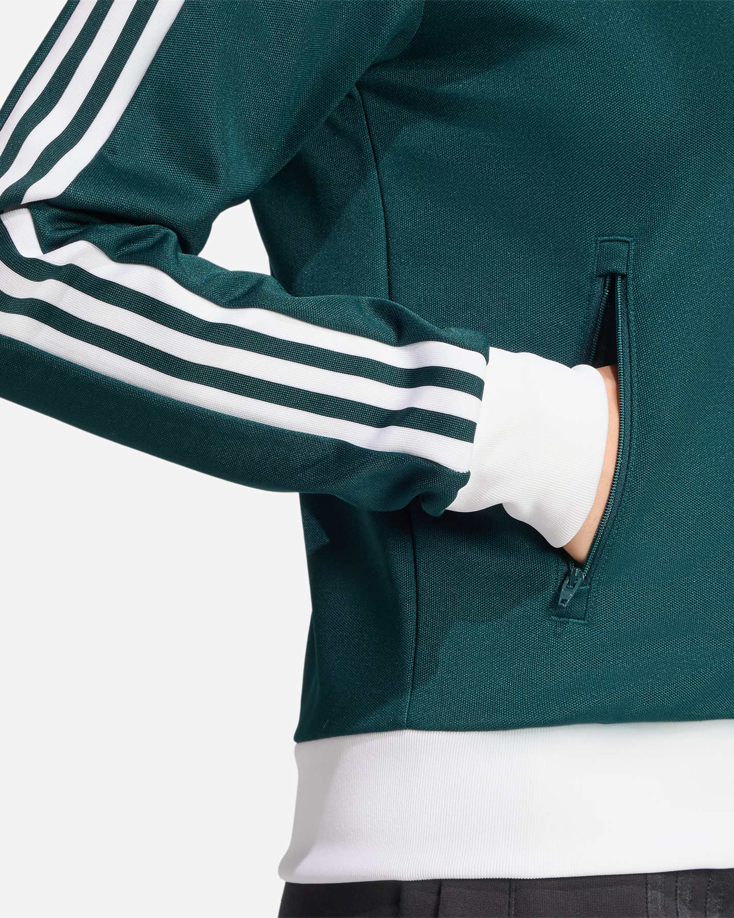 Felpa ADIDAS CLASSIC W - Verde - 5 | Cisalfa Sport