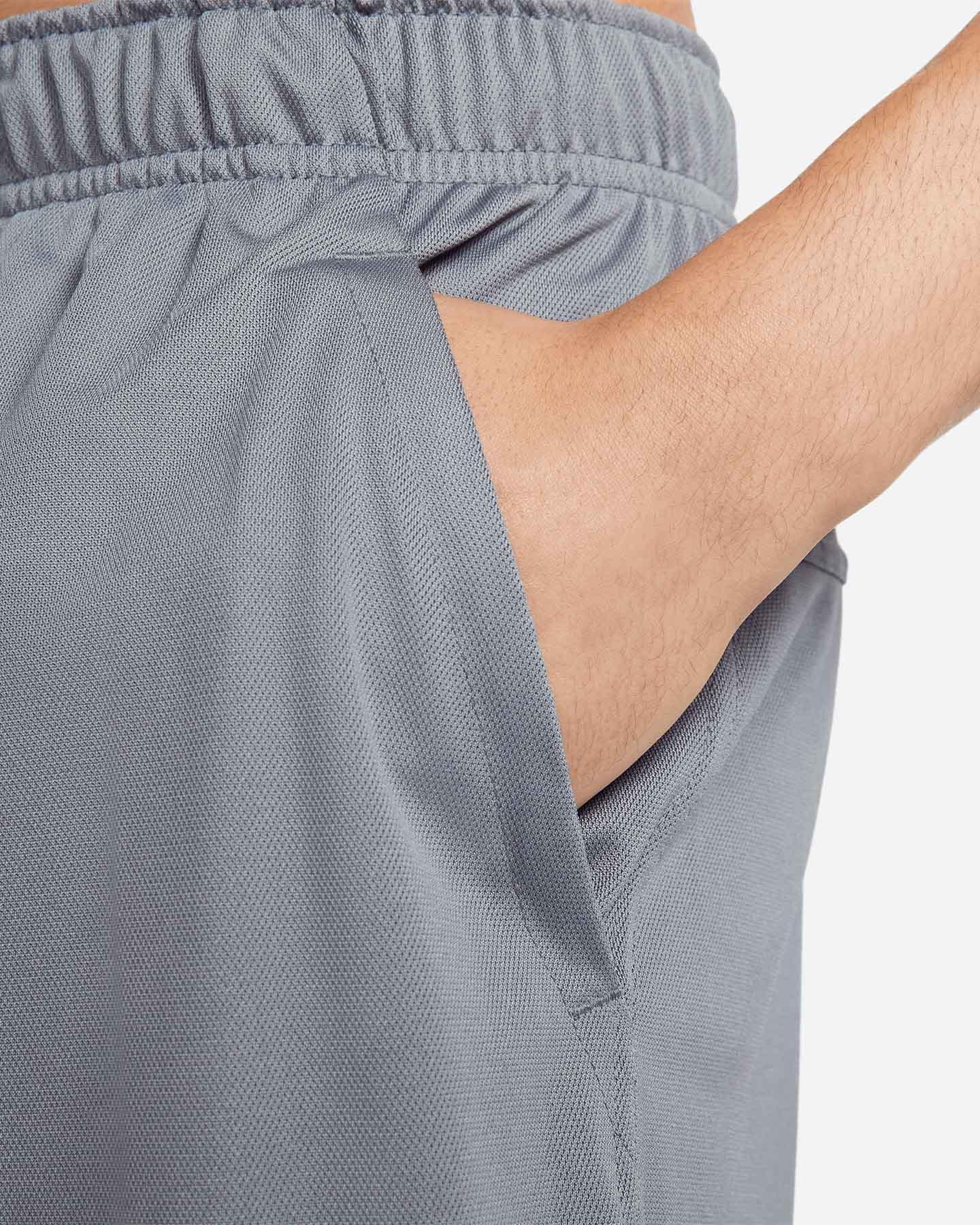 Pantalone training NIKE DRI FIT TOTALITY KNIT 7IN M - Grigio - 3 | Cisalfa Sport