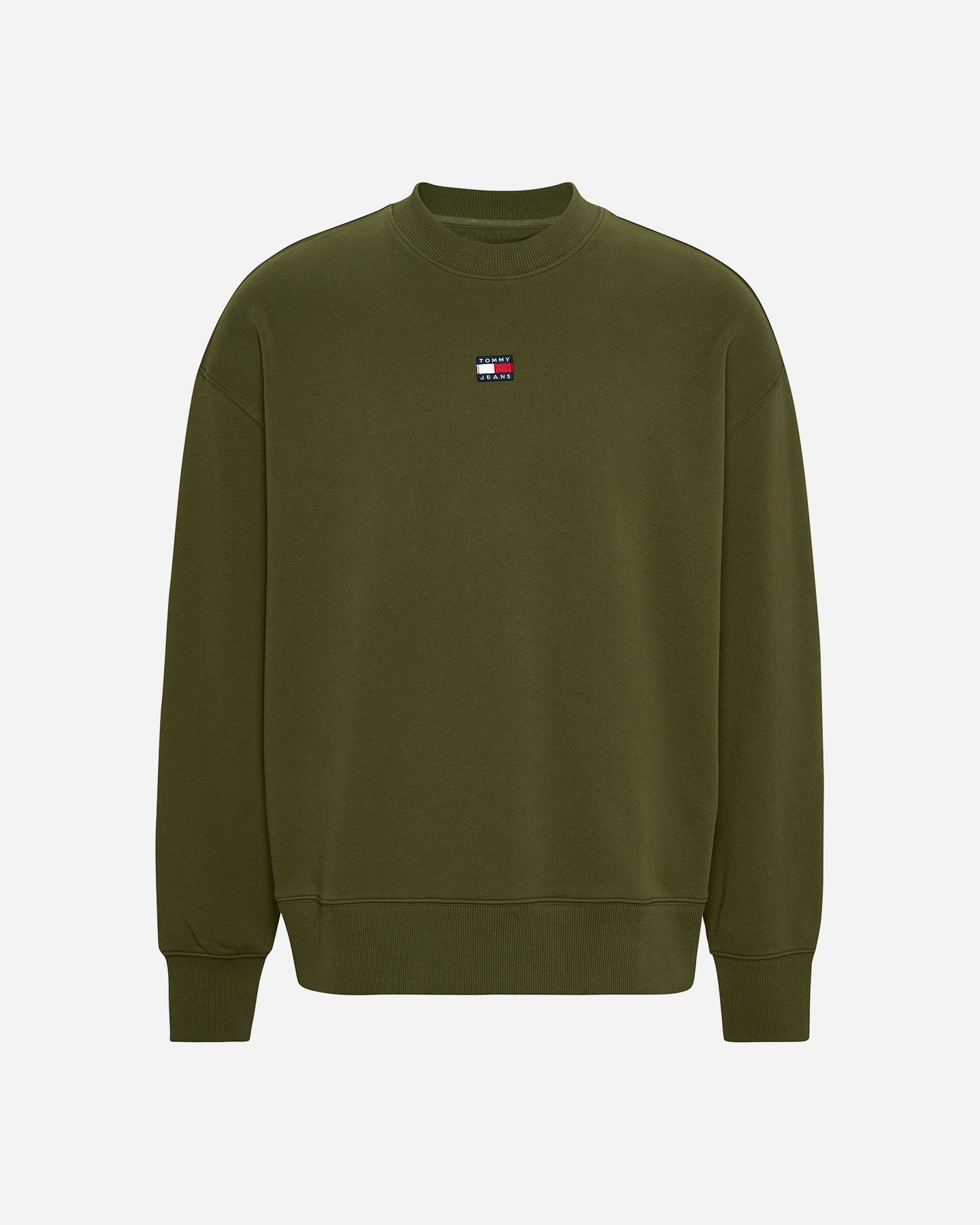 Felpa TOMMY HILFIGER LOGO BADGE M - Verde - 0 | Cisalfa Sport