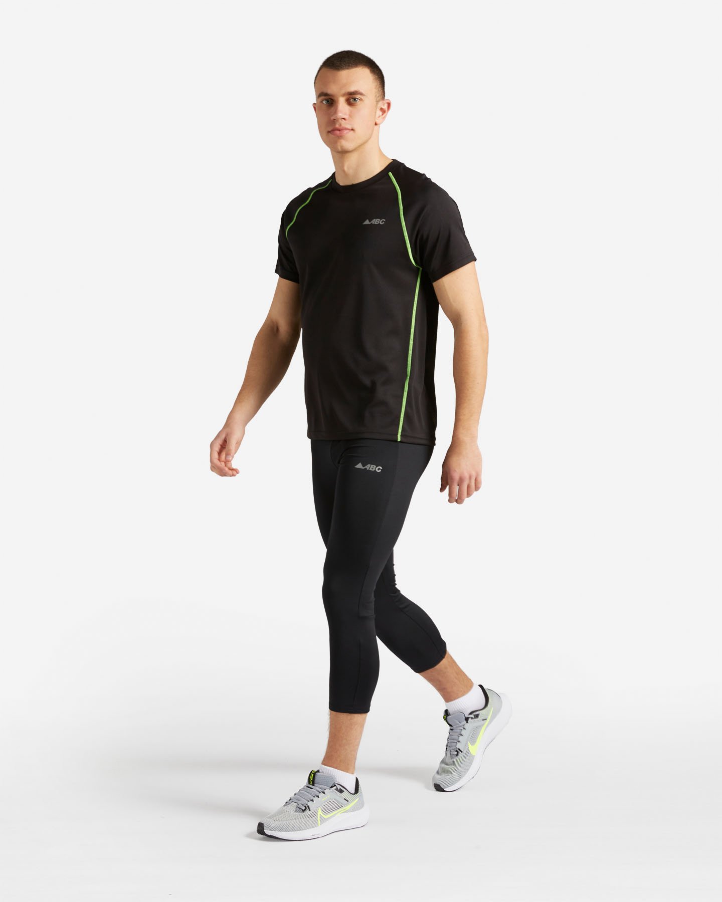 T-shirt running ABC DASH M - Verde - 3 | Cisalfa Sport