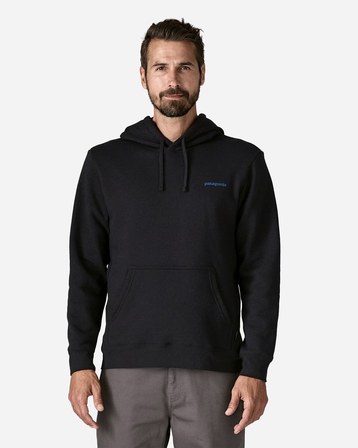 Felpa PATAGONIA BOARDSHORT LOGO UPRISAL M - Nero - 2 | Cisalfa Sport