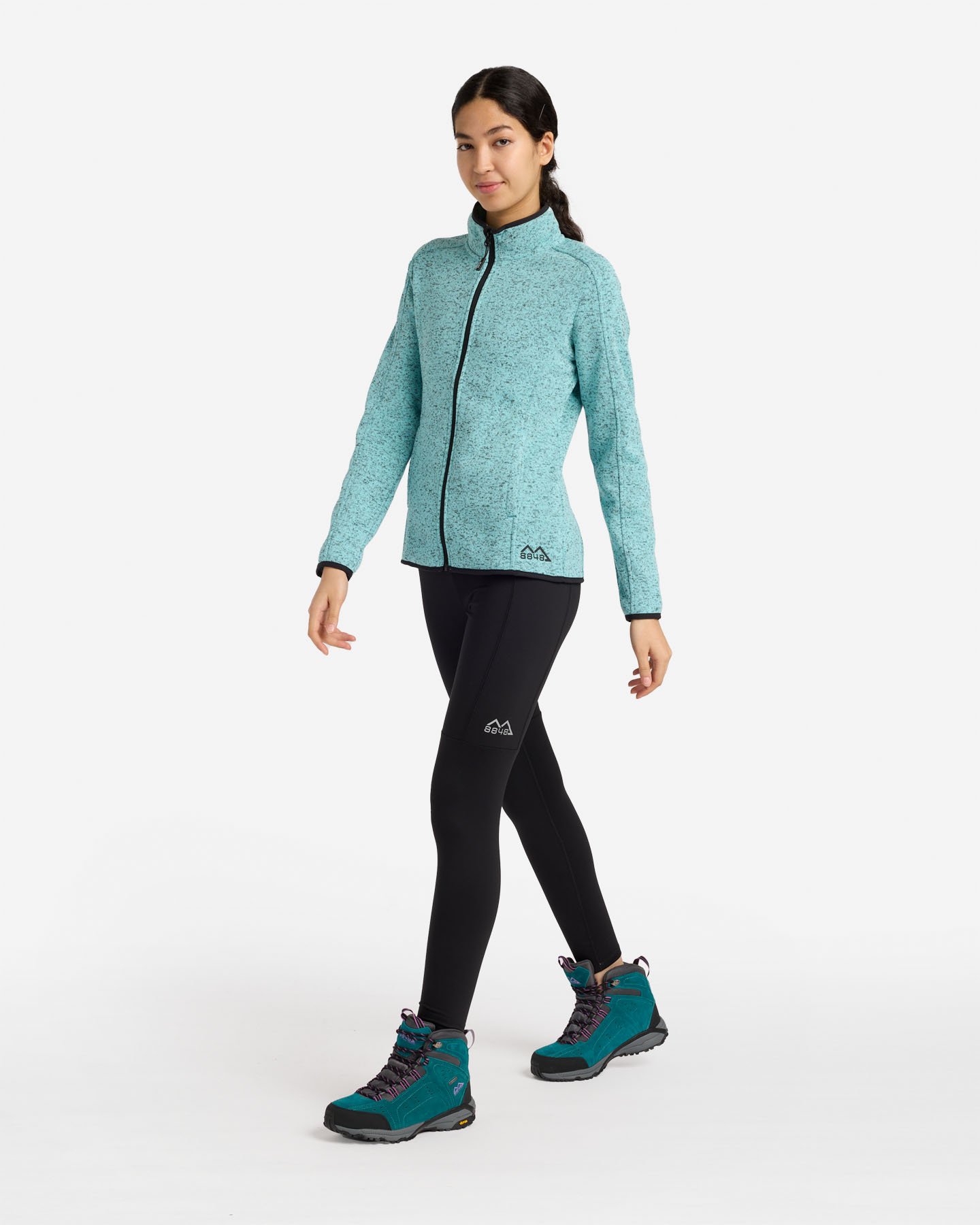 Pile 8848 MOUNTAIN ESSENTIAL W - Azzurro - 3 | Cisalfa Sport