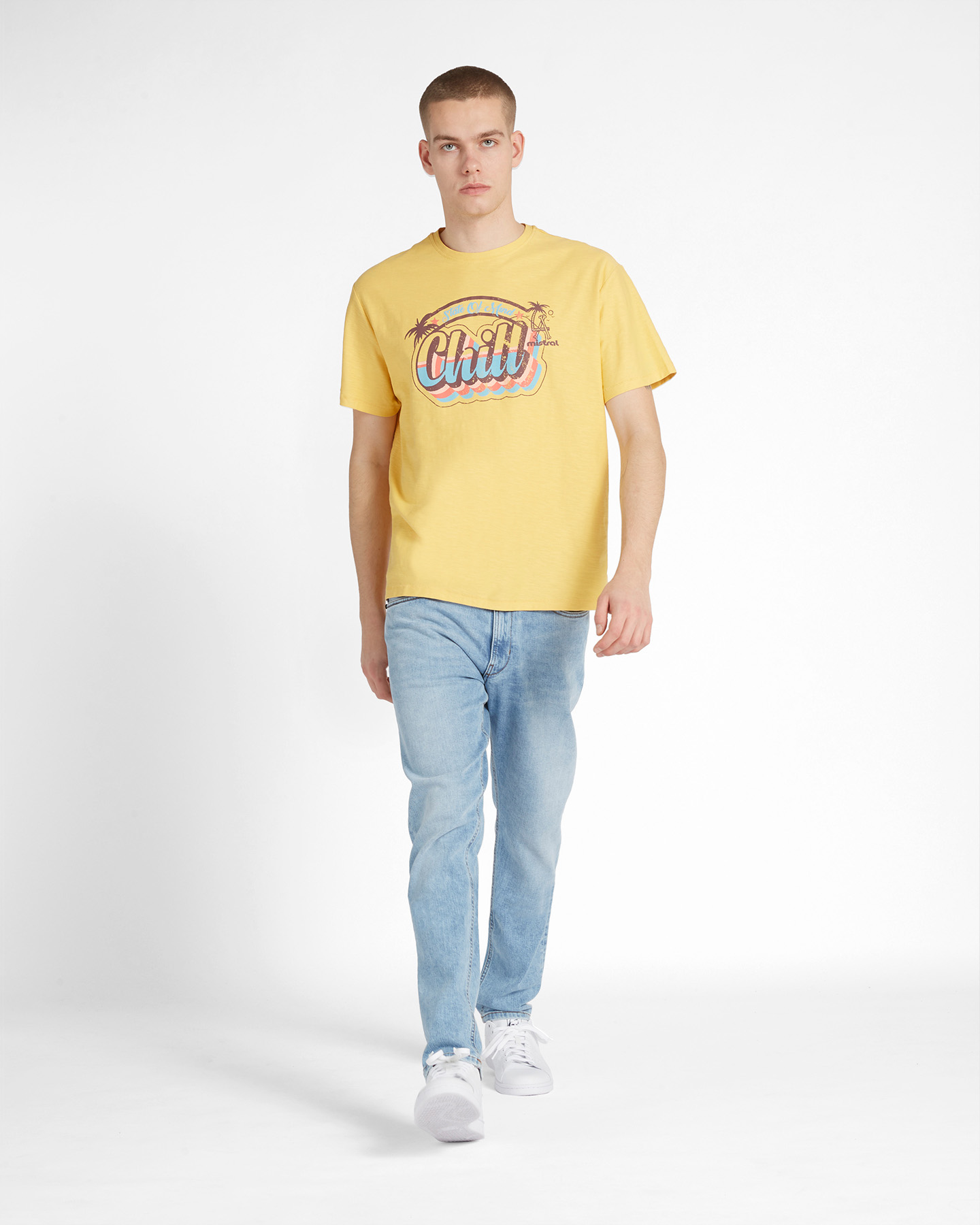 T-shirt MISTRAL LIFESTYLE M - Giallo - 3 | Cisalfa Sport