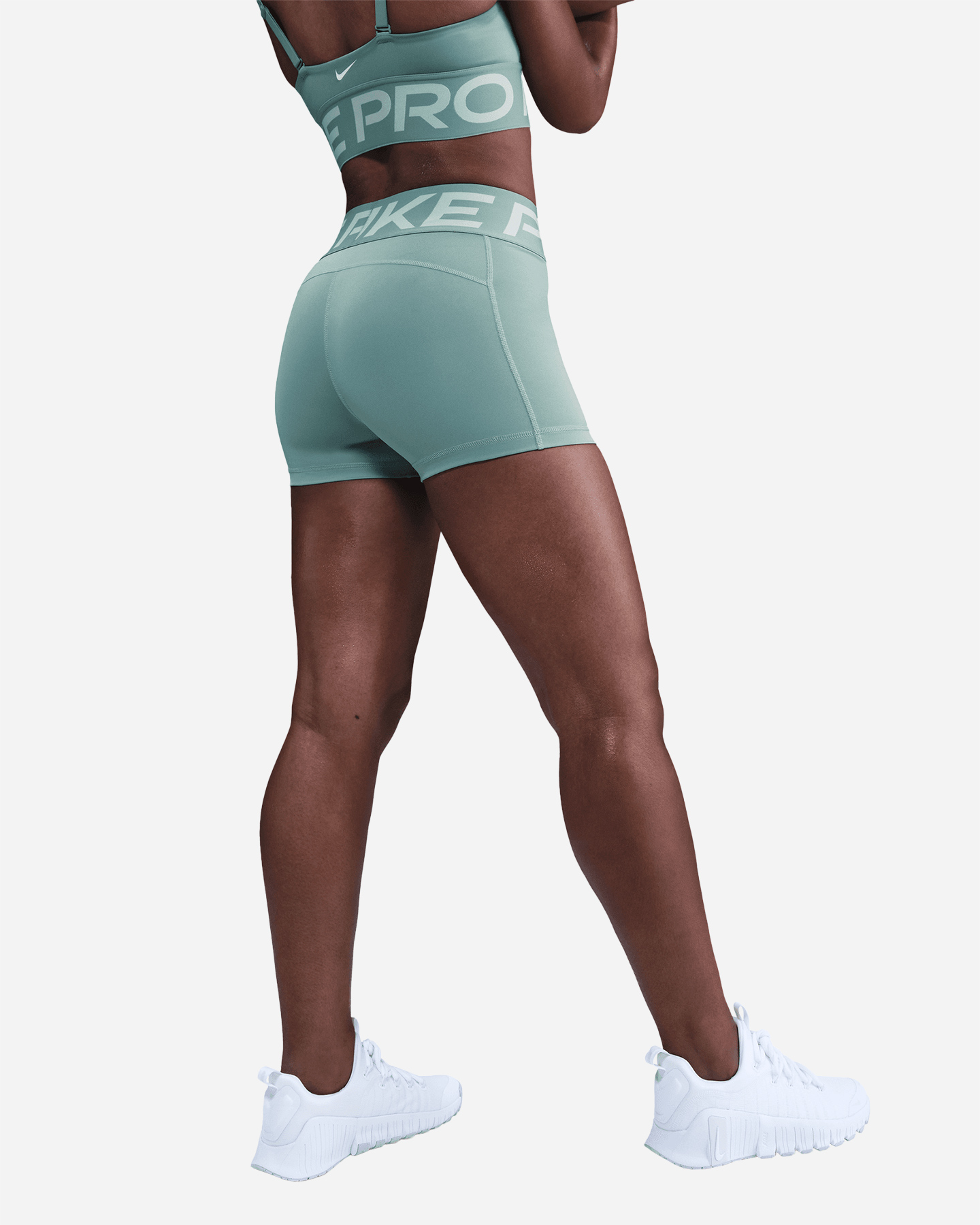 Short training NIKE DRI FIT SCULPT 3IN W - Verde - 1 | Cisalfa Sport