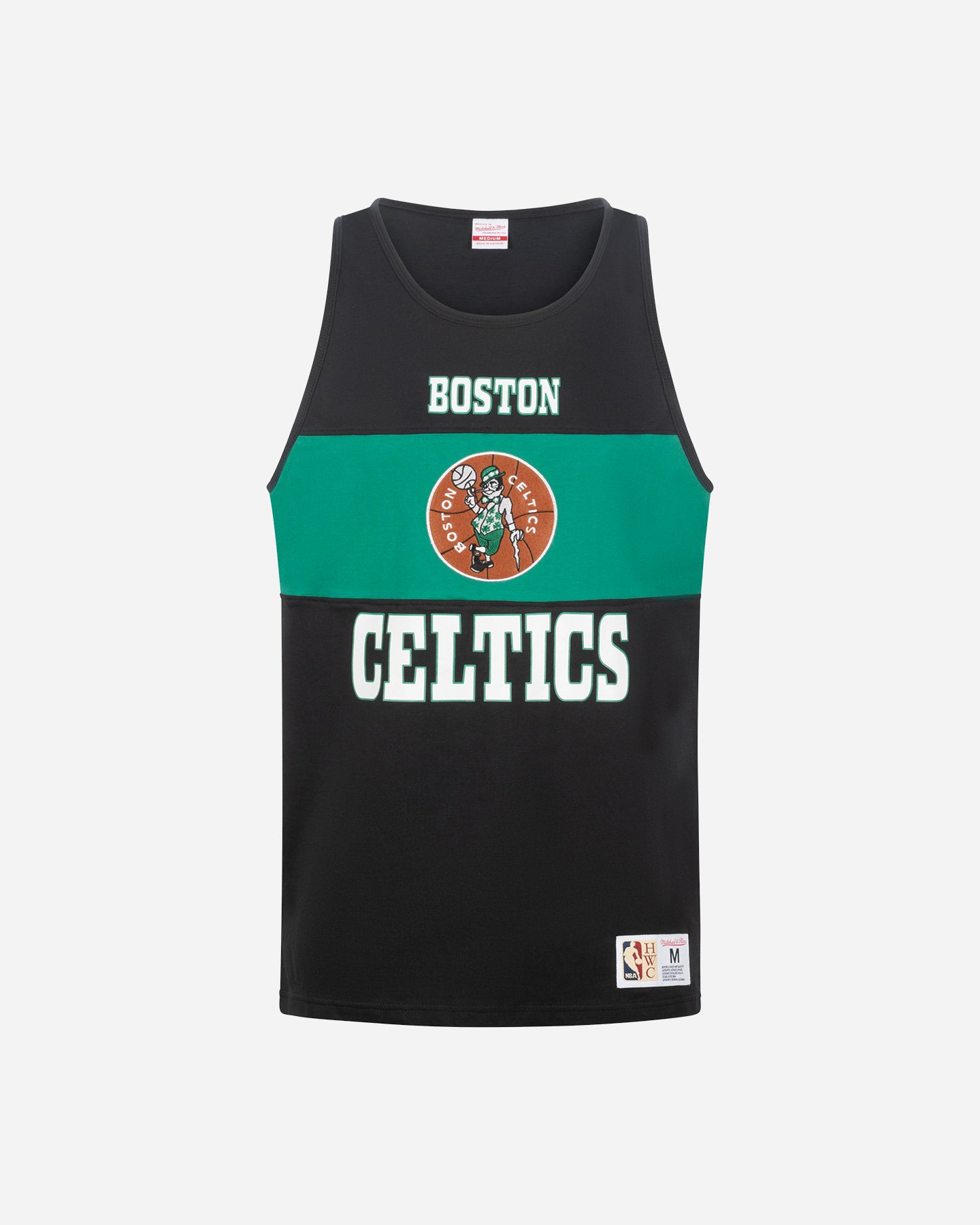 Canotta basket MITCHELL&NESS RETRO VINTAGE LOGO CELTICS M - Nero - 0 | Cisalfa Sport