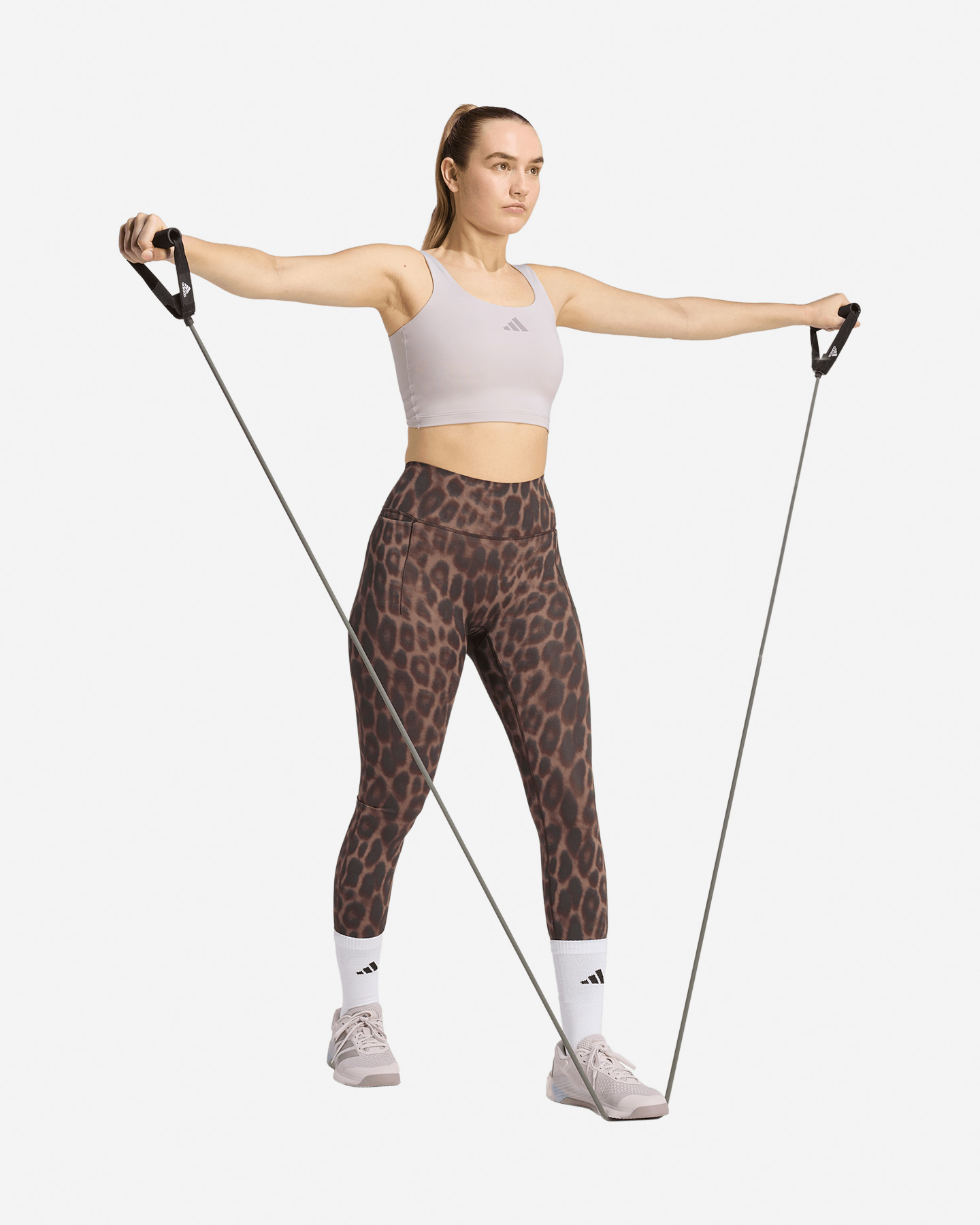 Canotta training ADIDAS SMALL LOGO W - Lilla - 3 | Cisalfa Sport