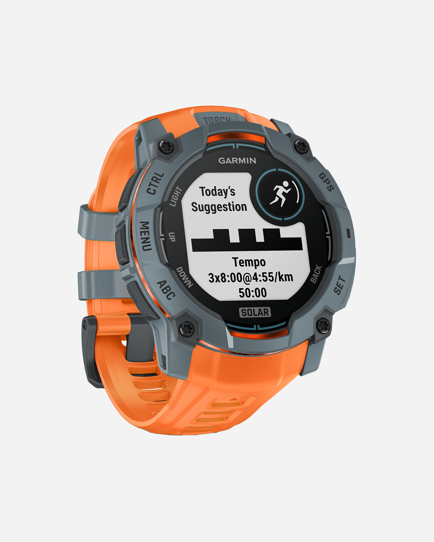 Orologio multifunzione GARMIN INSTINCT 3 50MM SOLAR  - Arancione - 1 | Cisalfa Sport