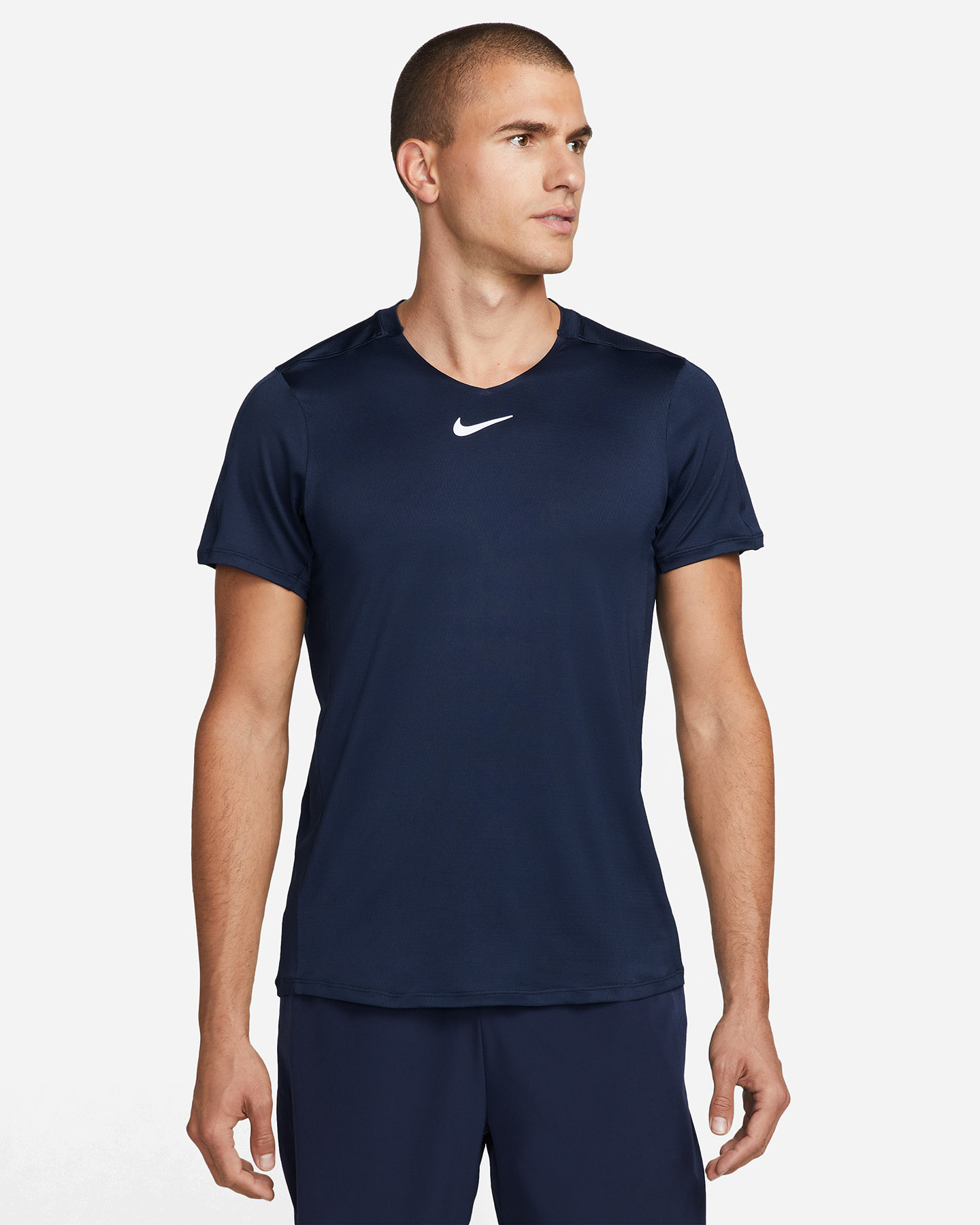 T-shirt tennis NIKE DRI FIT ADVG M - Bianco - 0 | Cisalfa Sport