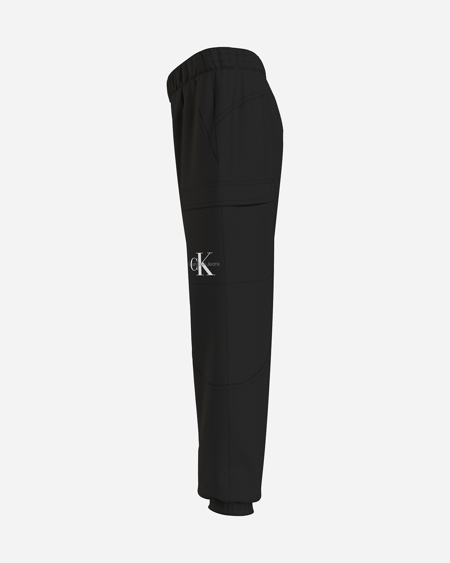 Pantalone CALVIN KLEIN JEANS CARGO JR - Nero - 2 | Cisalfa Sport