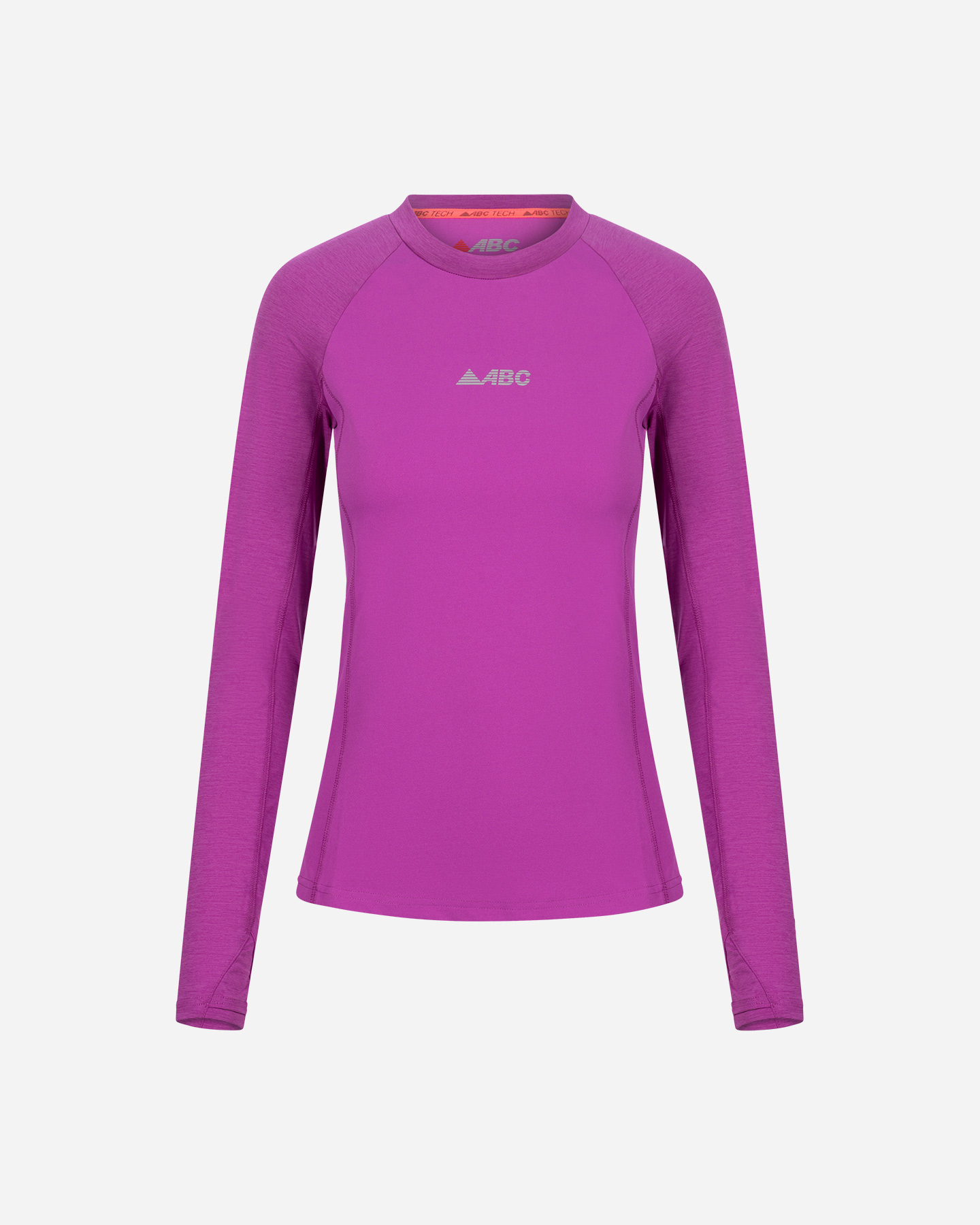 Maglia running ABC TECH W - Viola - 0 | Cisalfa Sport