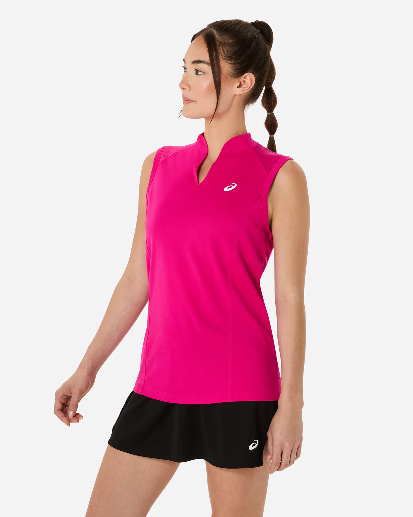 T-shirt tennis ASICS COURT W - Rosa - 1 | Cisalfa Sport