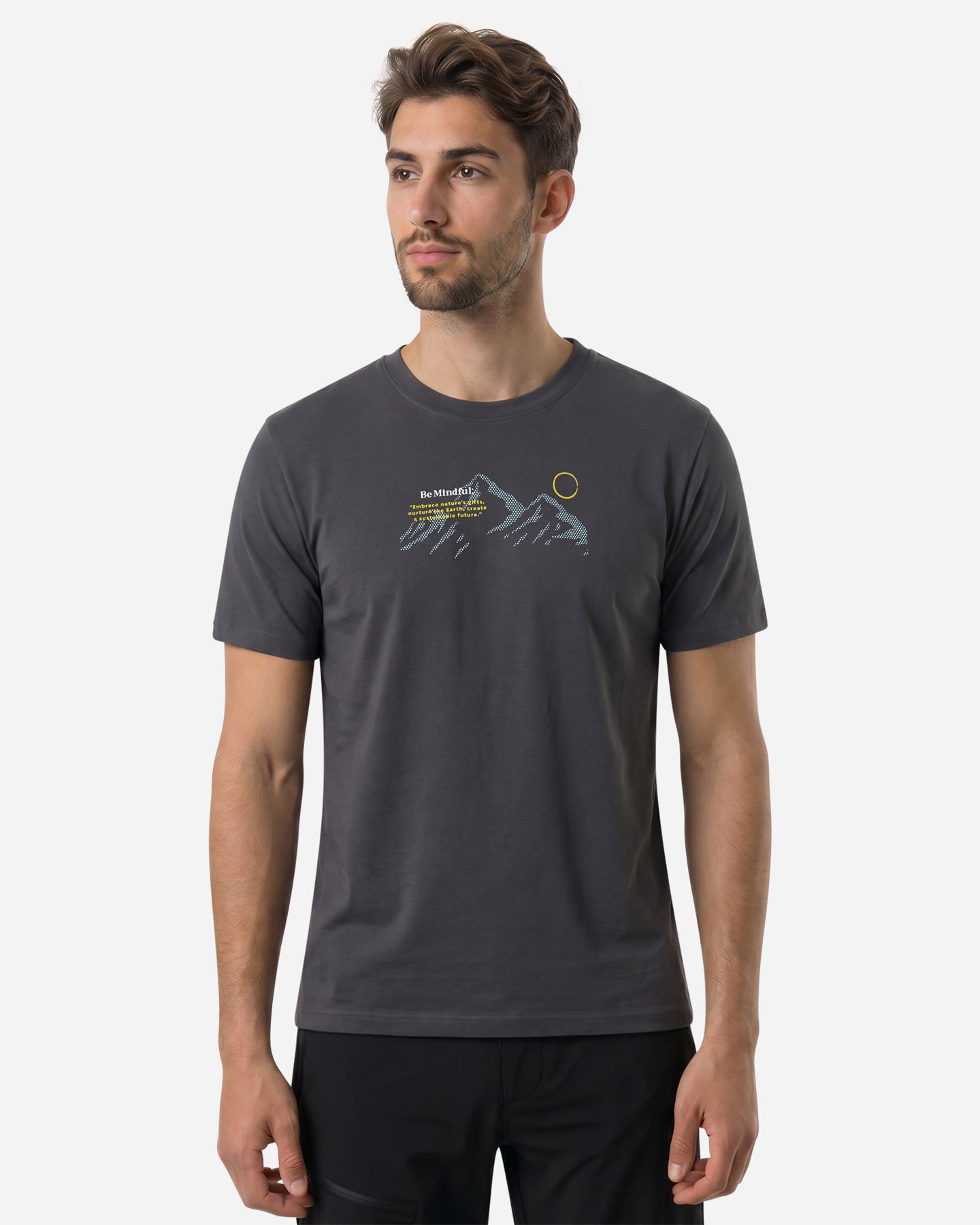 T-shirt 8848 ESSENTIAL M - Nero - 2 | Cisalfa Sport