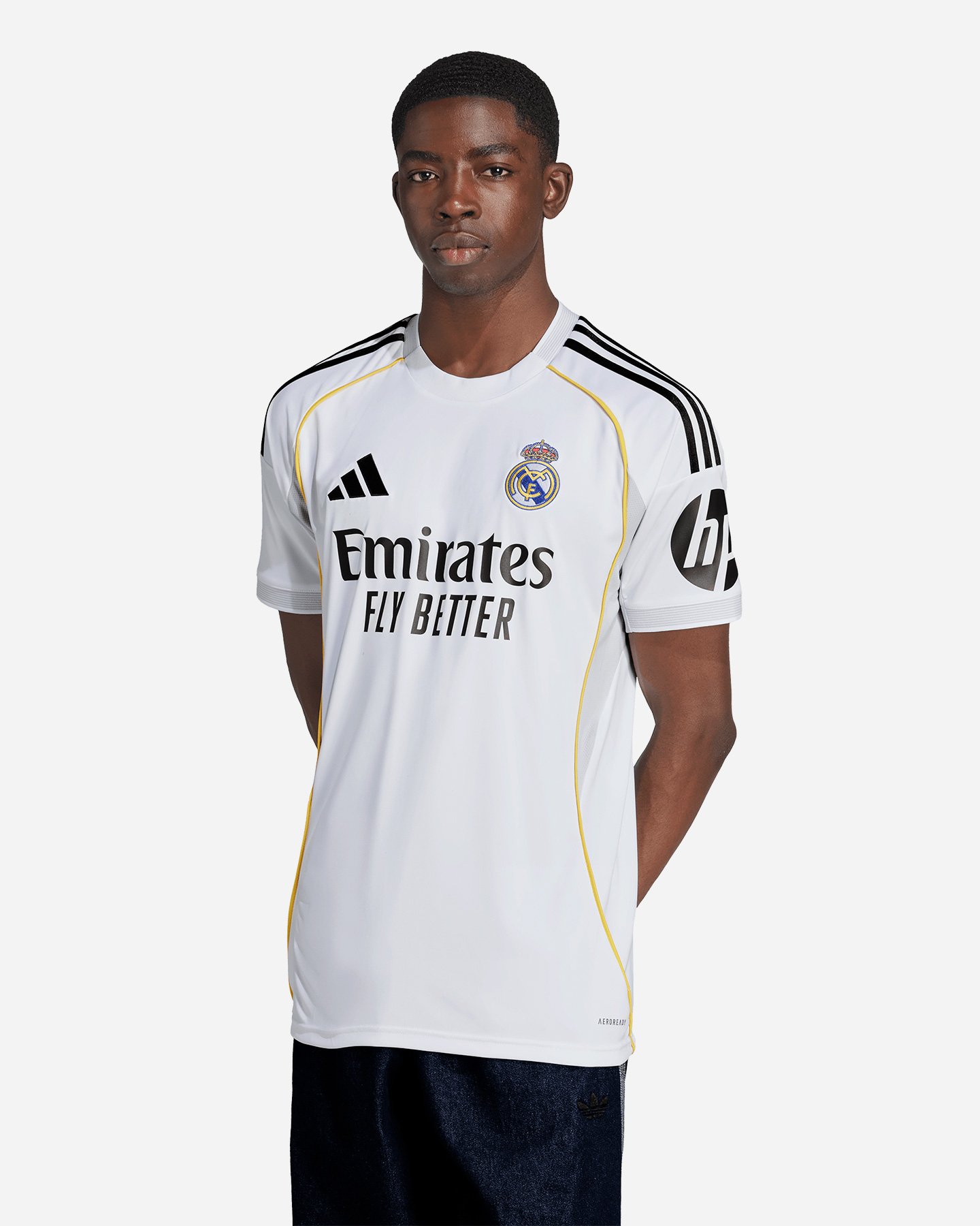 Maglia calcio ufficiale ADIDAS REAL MADRID HOME 25-26 M - Bianco - 0 | Cisalfa Sport