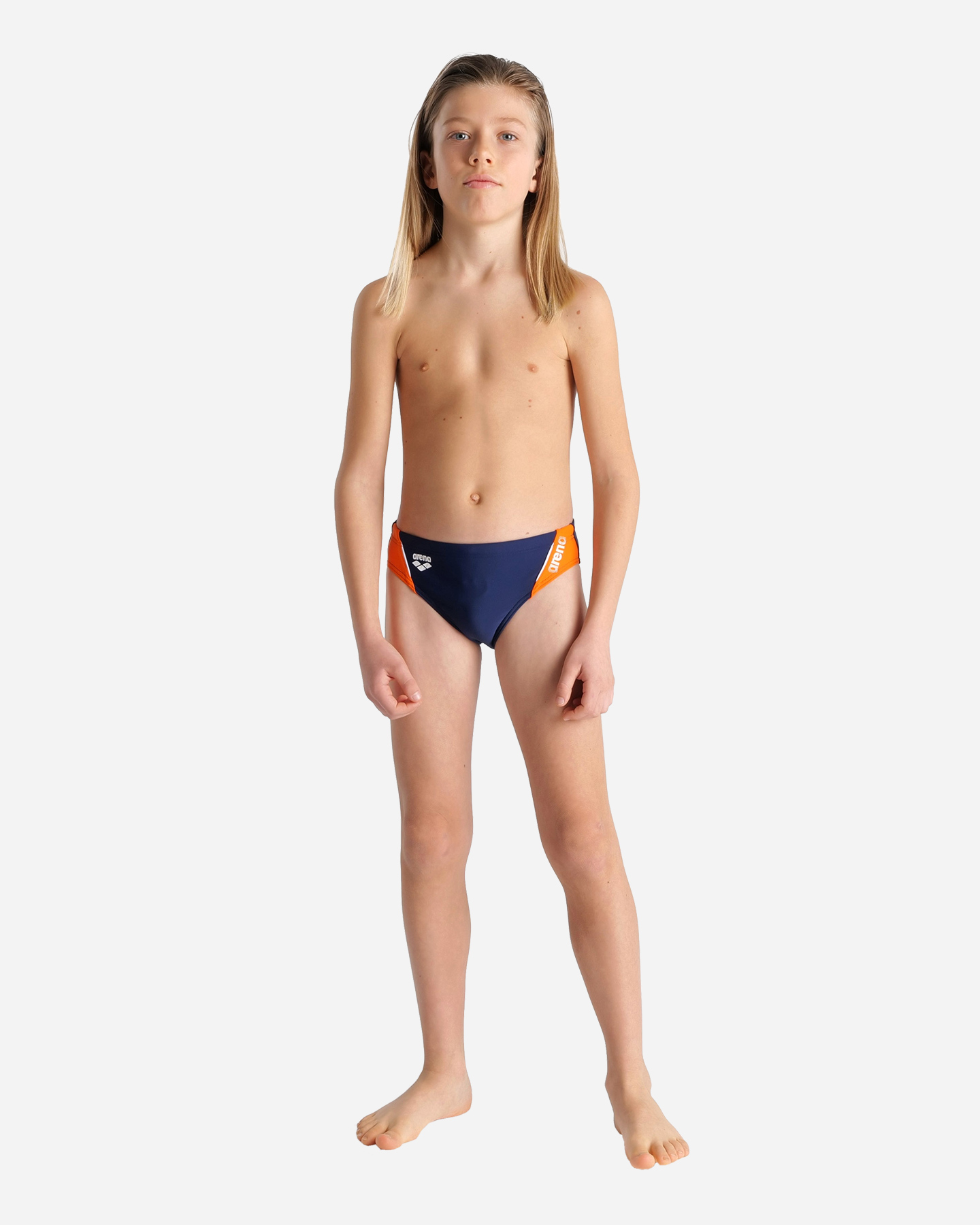 Slip piscina ARENA GRAPHIC JR - Blu Navy - 4 | Cisalfa Sport