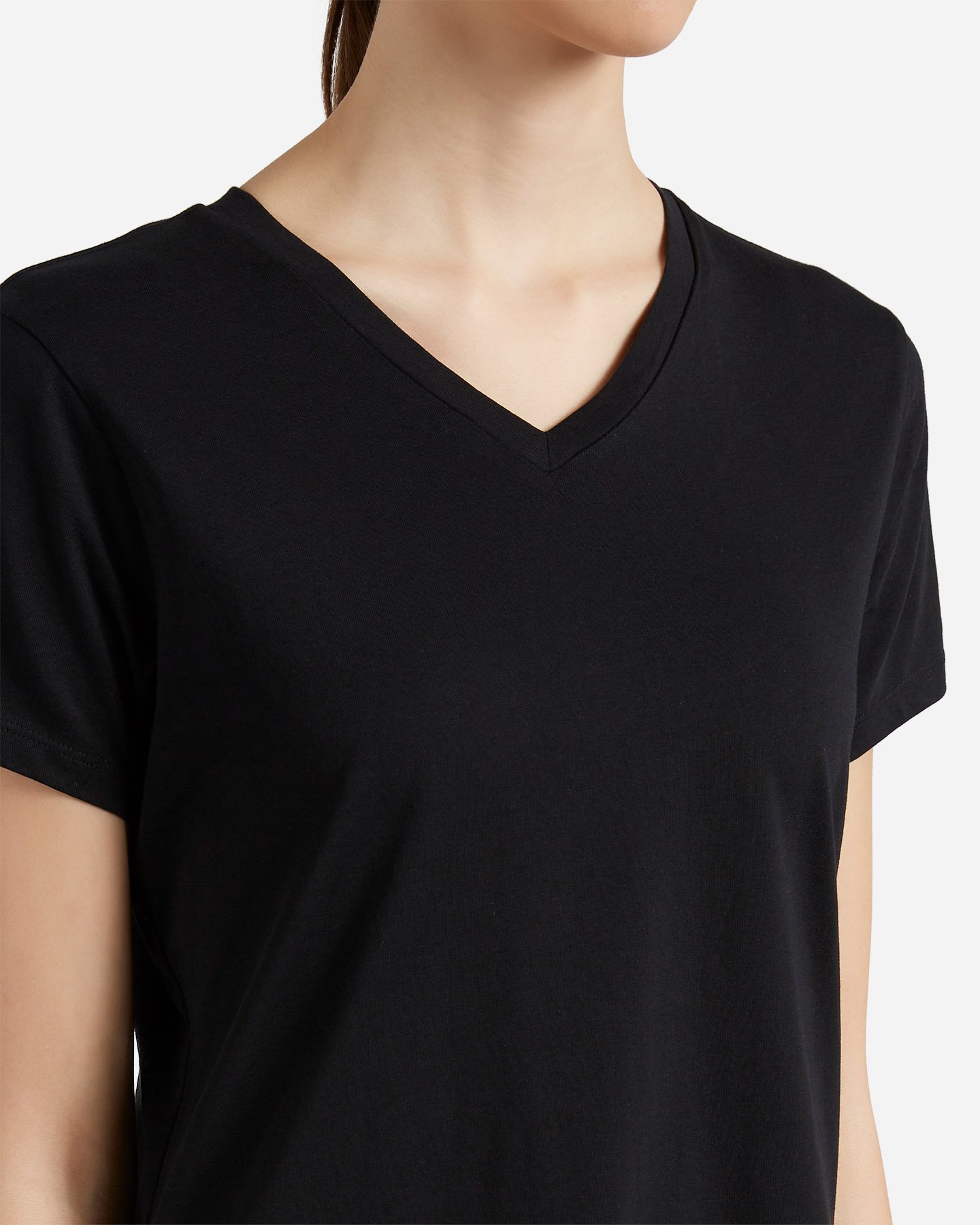 T-shirt ABC JERSEY W - Nero - 4 | Cisalfa Sport