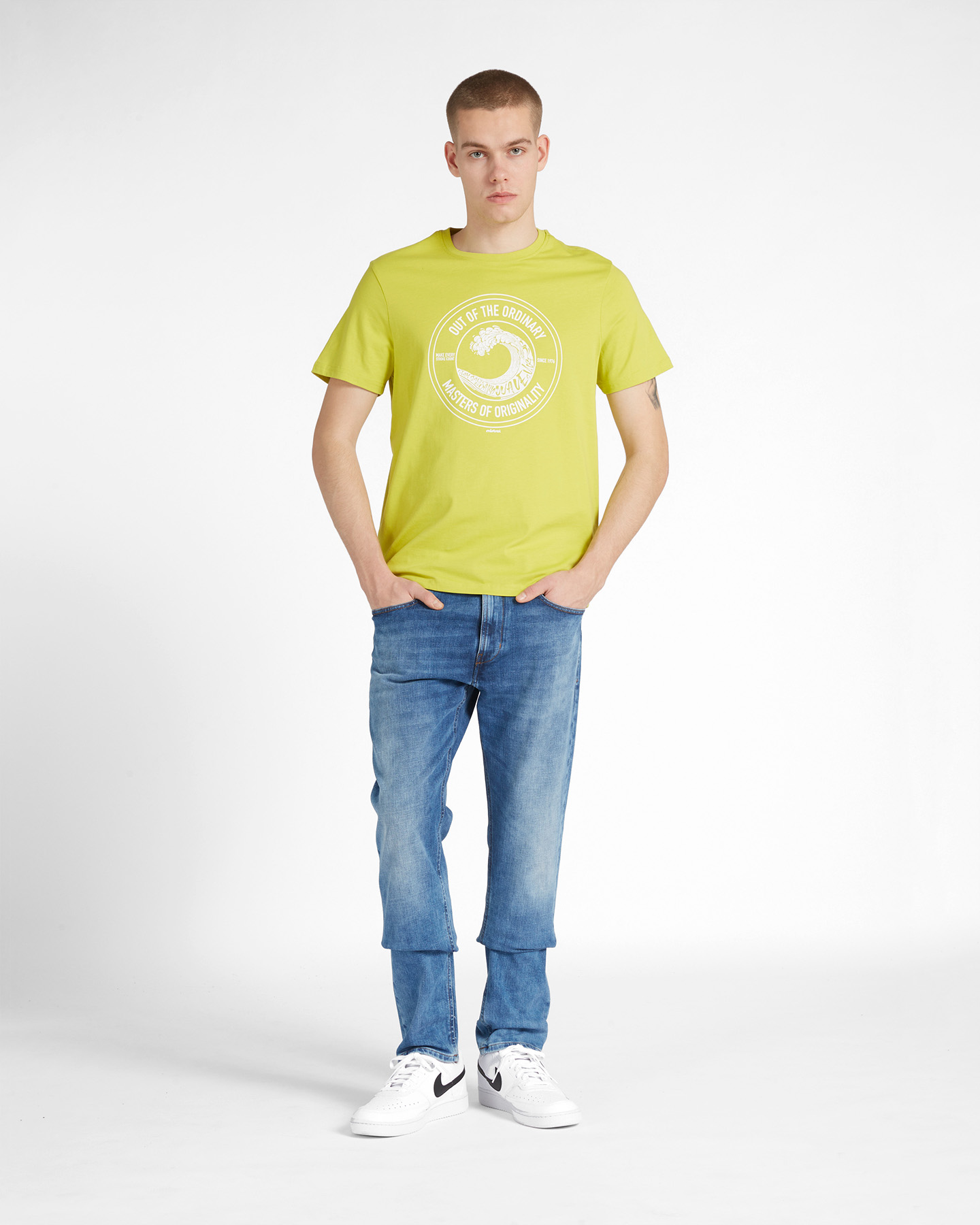 T-shirt MISTRAL LOGO M - Giallo - 1 | Cisalfa Sport