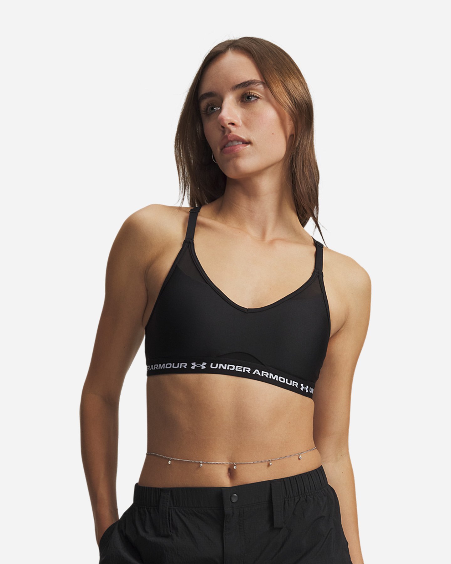 Crossback Low W - Bra Training - Donna - Nero