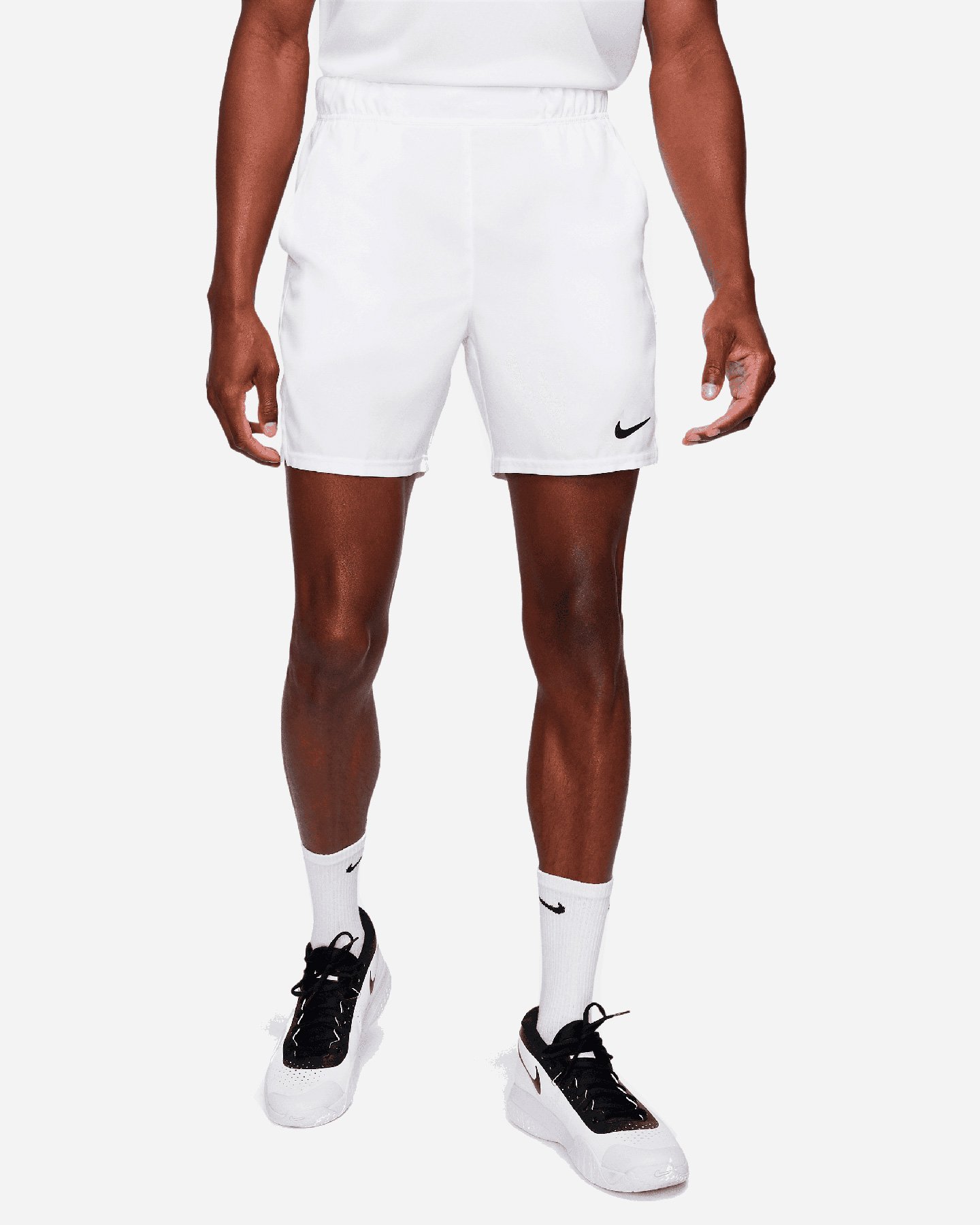 Pantaloncini tennis NIKE FLEX VICTORY 7IN M - Bianco - 0 | Cisalfa Sport