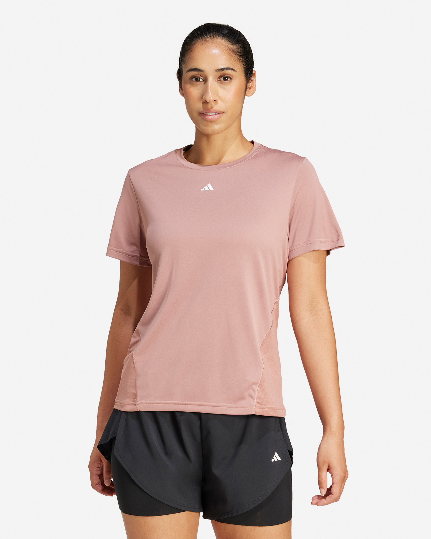 T-shirt training ADIDAS D4T W - Marrone - 1 | Cisalfa Sport