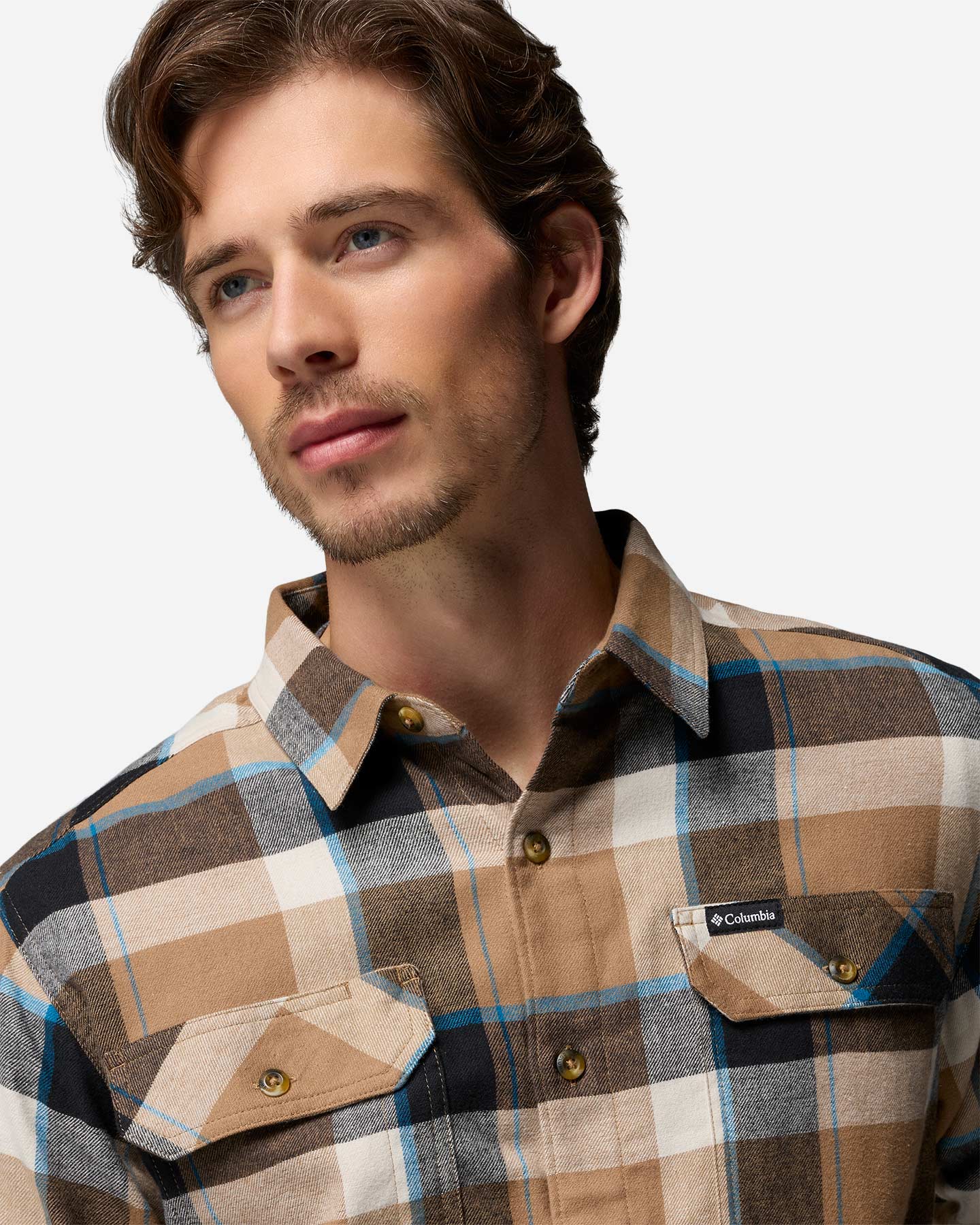 Camicia COLUMBIA FLARE GUN M - Marrone - 3 | Cisalfa Sport