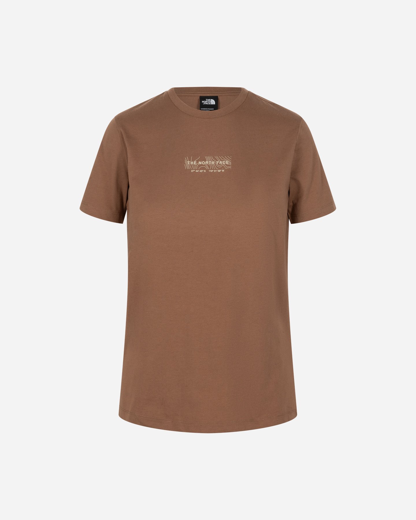 T-shirt THE NORTH FACE BLANCA W - Marrone - 0 | Cisalfa Sport