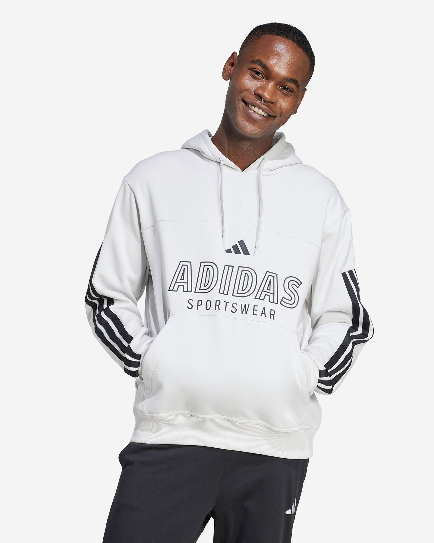 Felpa ADIDAS TIRO M - Grigio - 1 | Cisalfa Sport