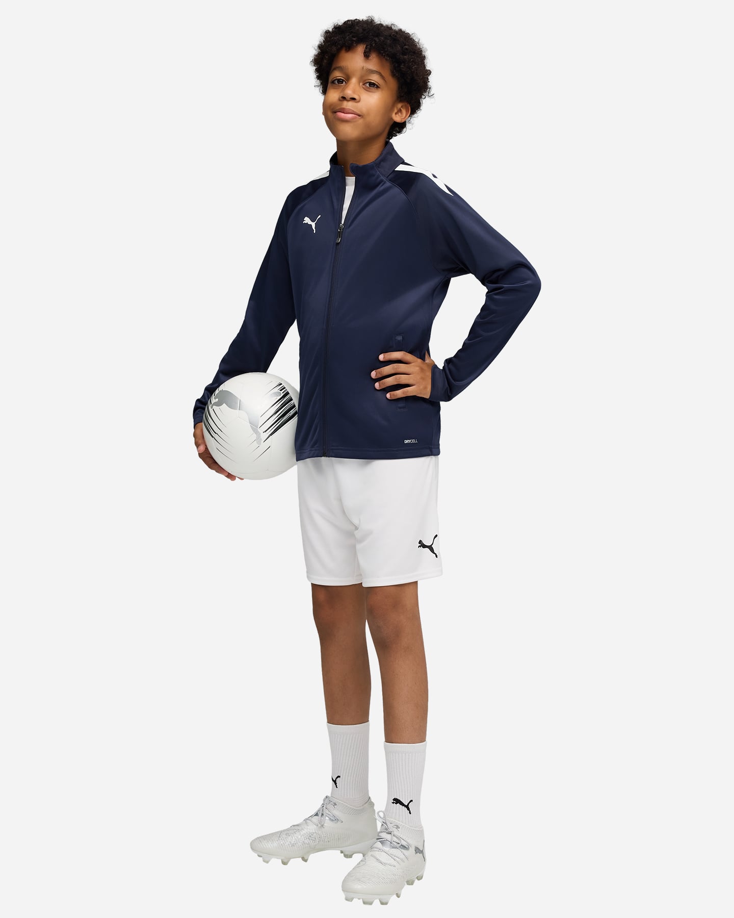 Giacca PUMA TEAMLIGA JR - Blu Navy - 4 | Cisalfa Sport