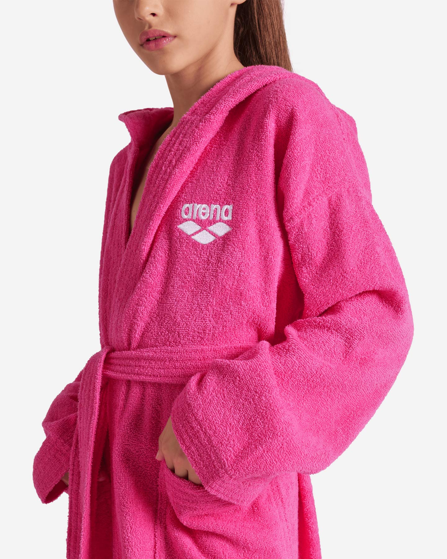 Accappatoio ARENA ZEPPELIN JR - Rosa - 5 | Cisalfa Sport