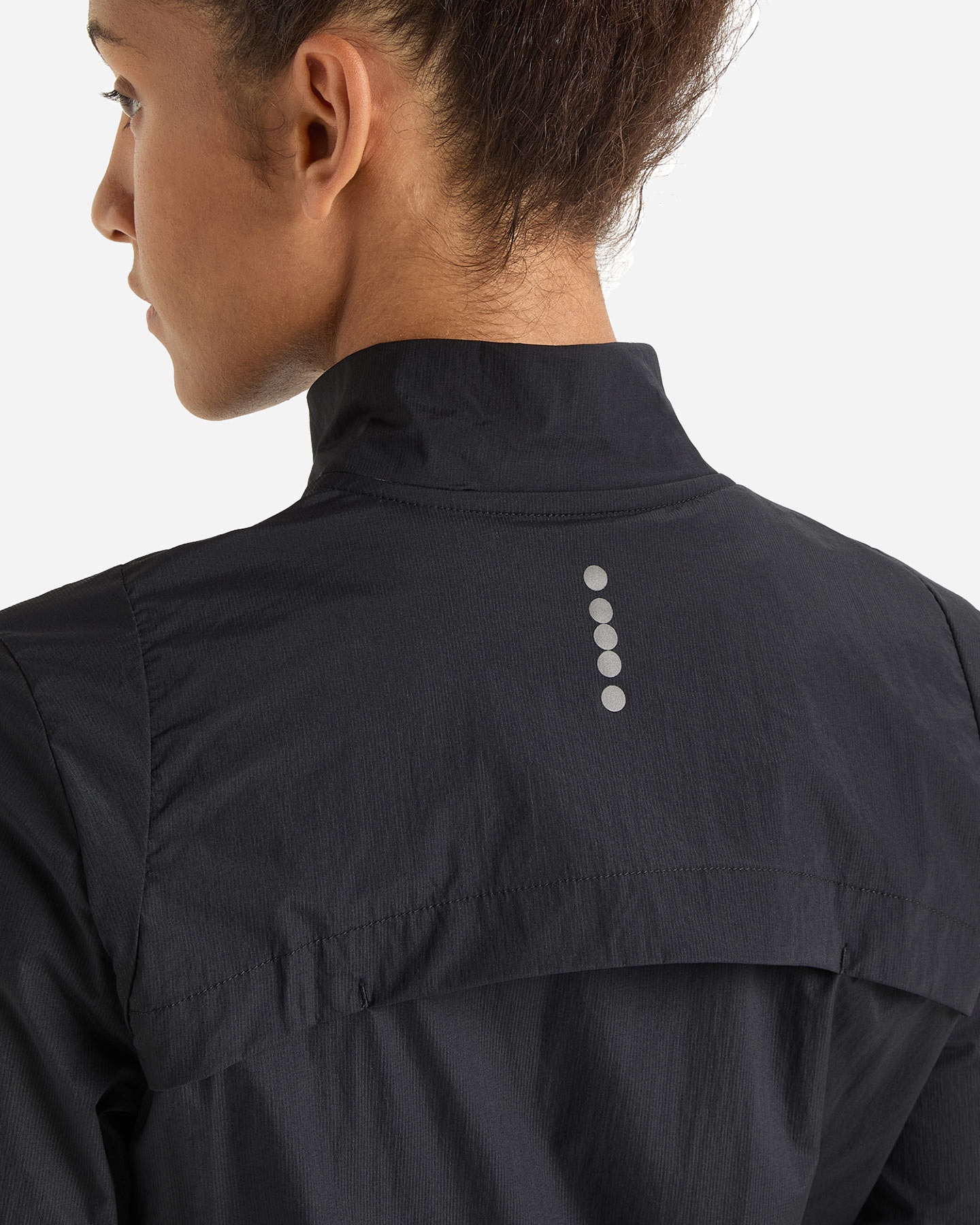 Giacca running DIADORA PACKABLE WIND W - Nero - 3 | Cisalfa Sport