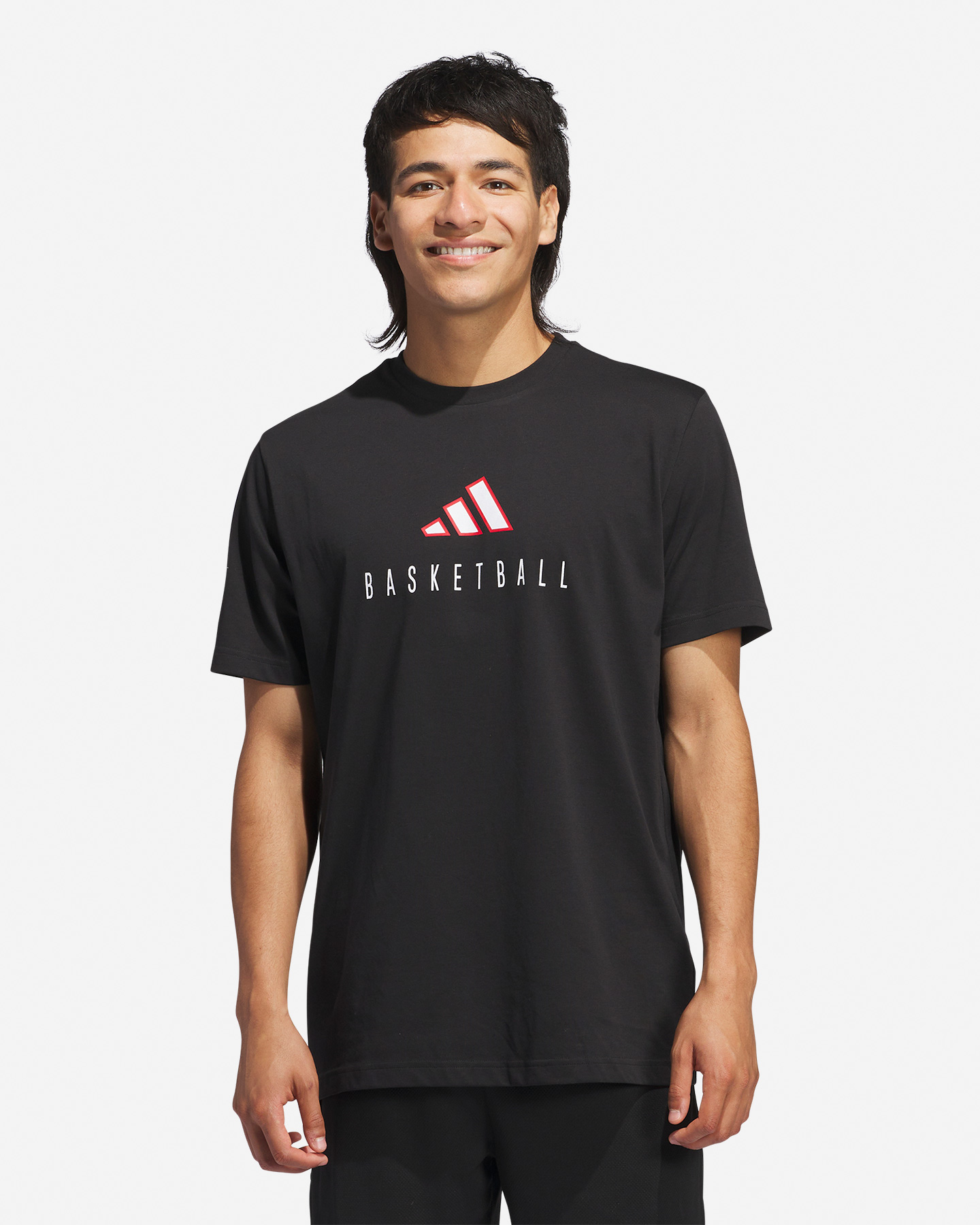 Maglia basket ADIDAS LOGO M - Nero - 1 | Cisalfa Sport