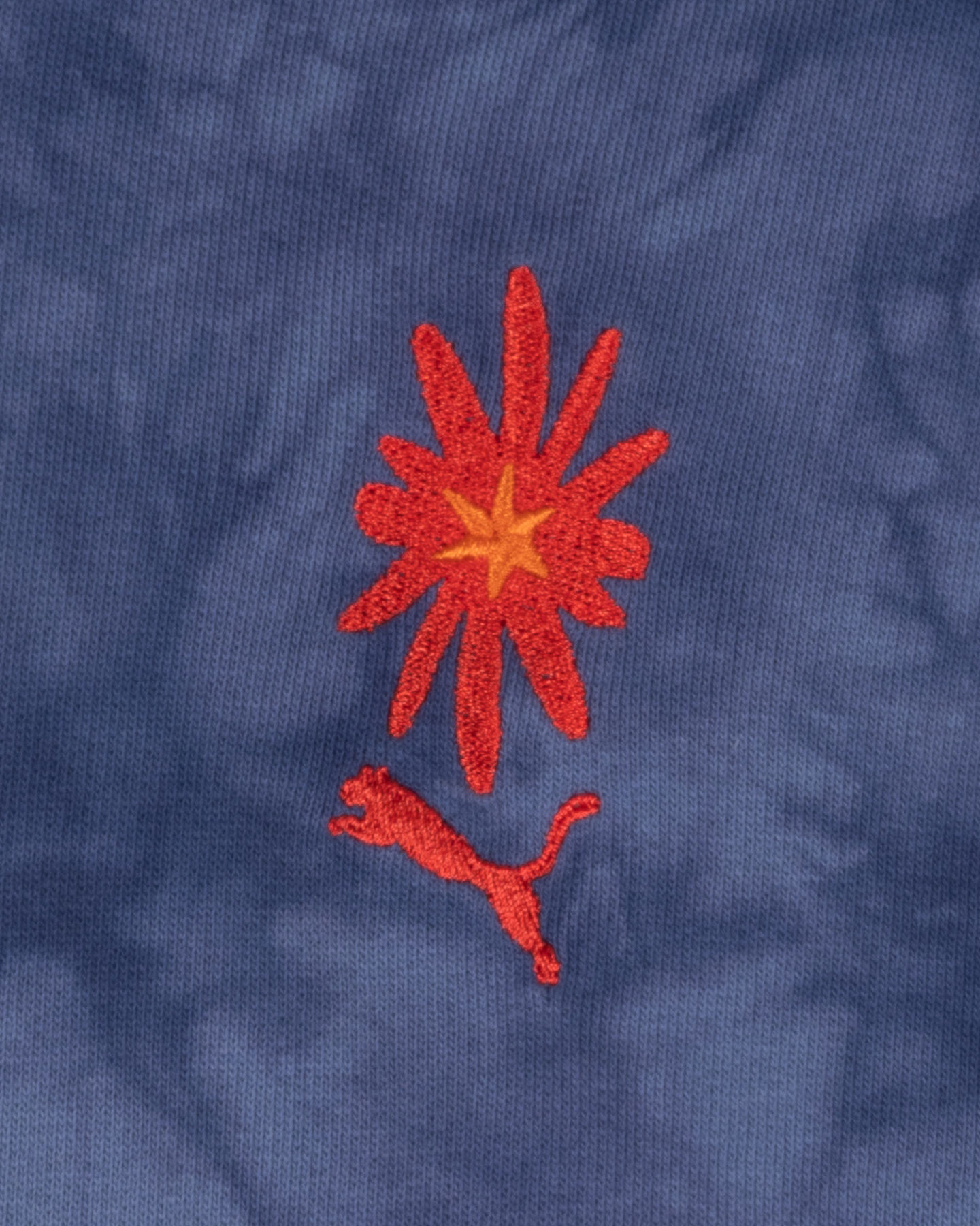 Felpa PUMA TIE DYE JR - Blu - 2 | Cisalfa Sport