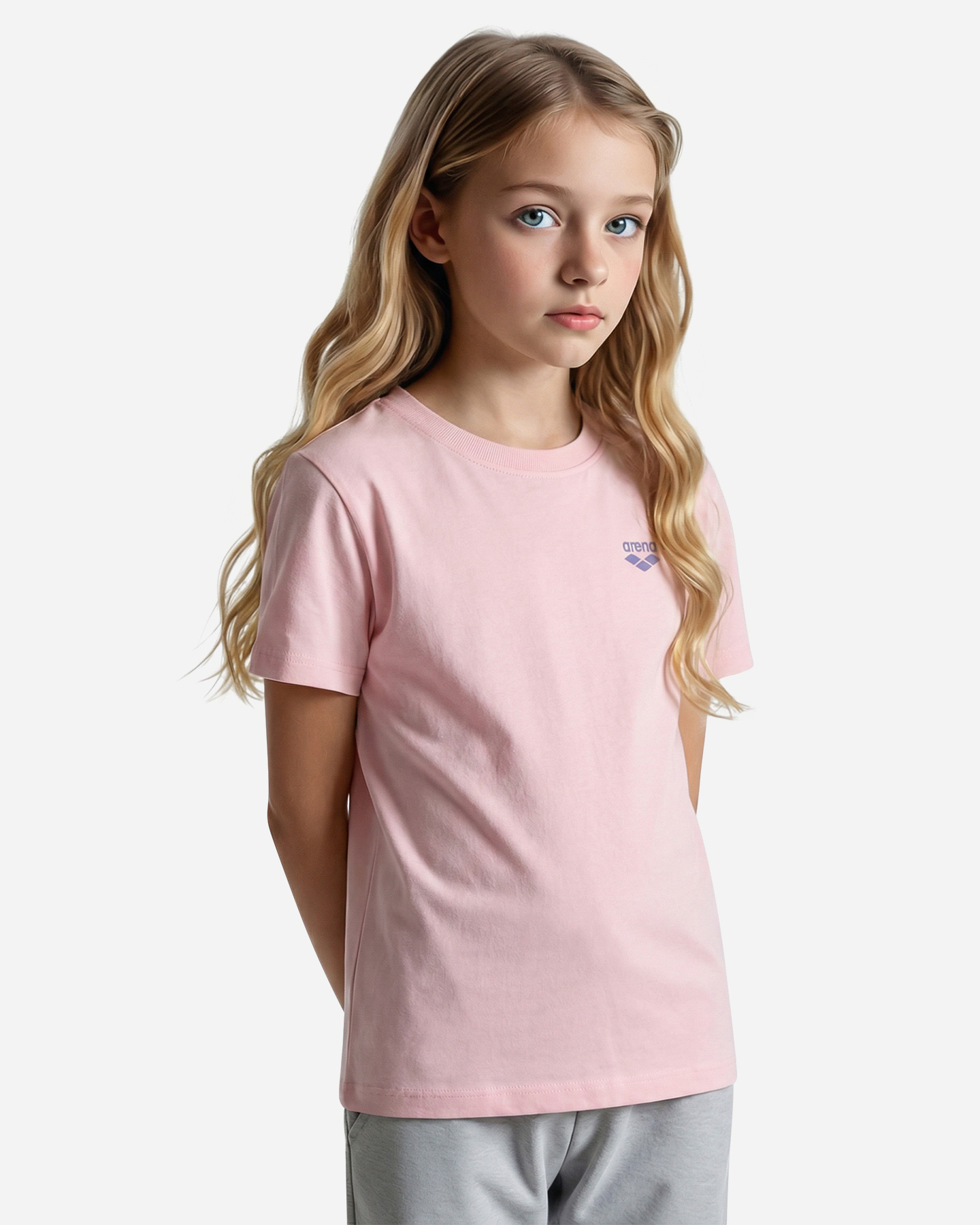 T-shirt ARENA ATHLETIC PROGRESS JR - Rosa - 2 | Cisalfa Sport