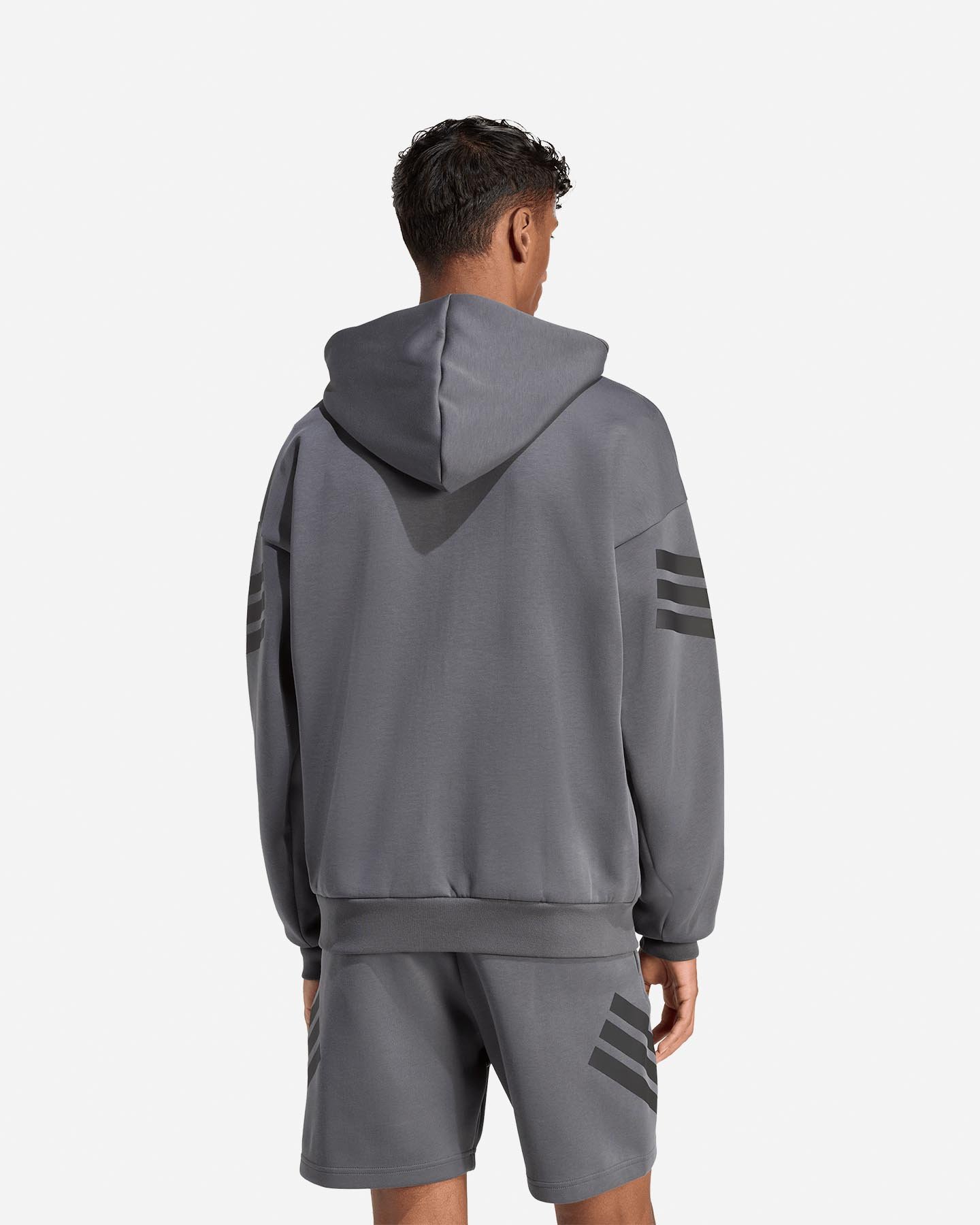 Felpa ADIDAS FUTURE ICONS 3STRIPES M - Grigio - 2 | Cisalfa Sport