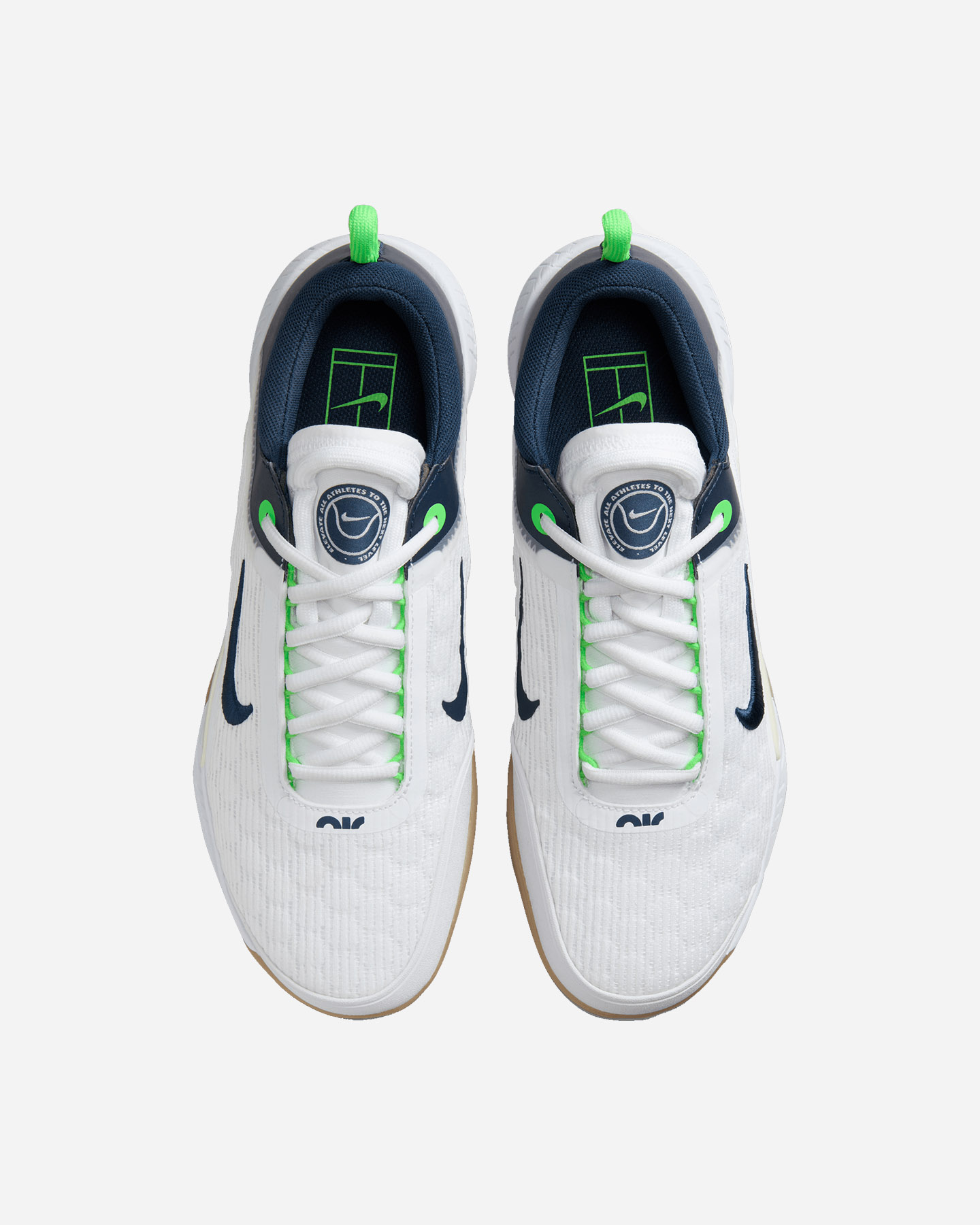 Scarpe tennis NIKE COURT AIR ZOOM NXT CLAY M - Bianco - 3 | Cisalfa Sport