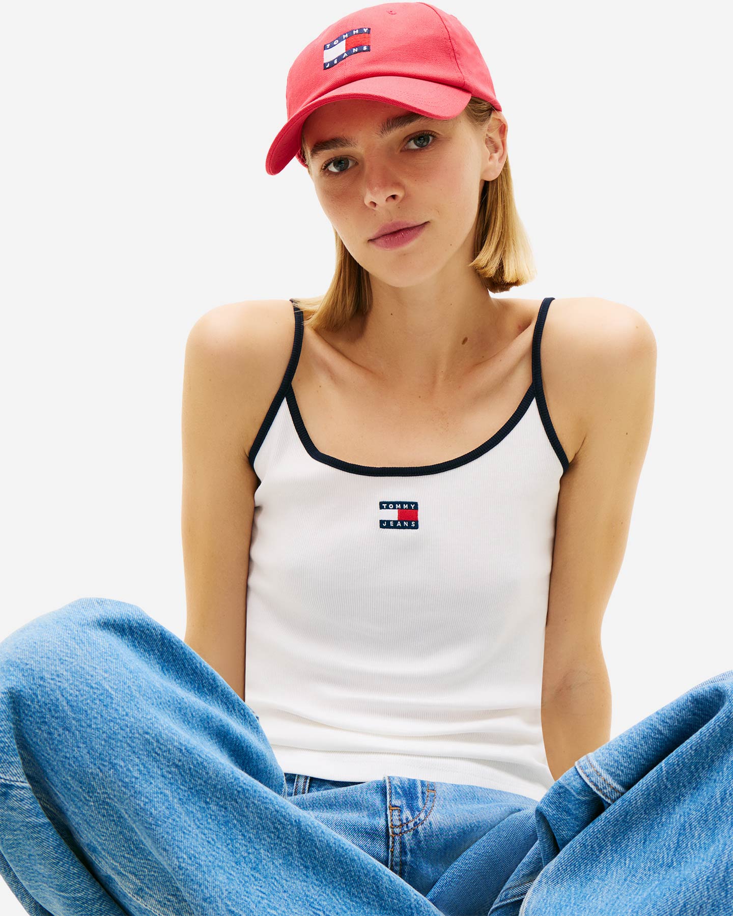 Canotta TOMMY HILFIGER SPALLINE W - Bianco - 4 | Cisalfa Sport