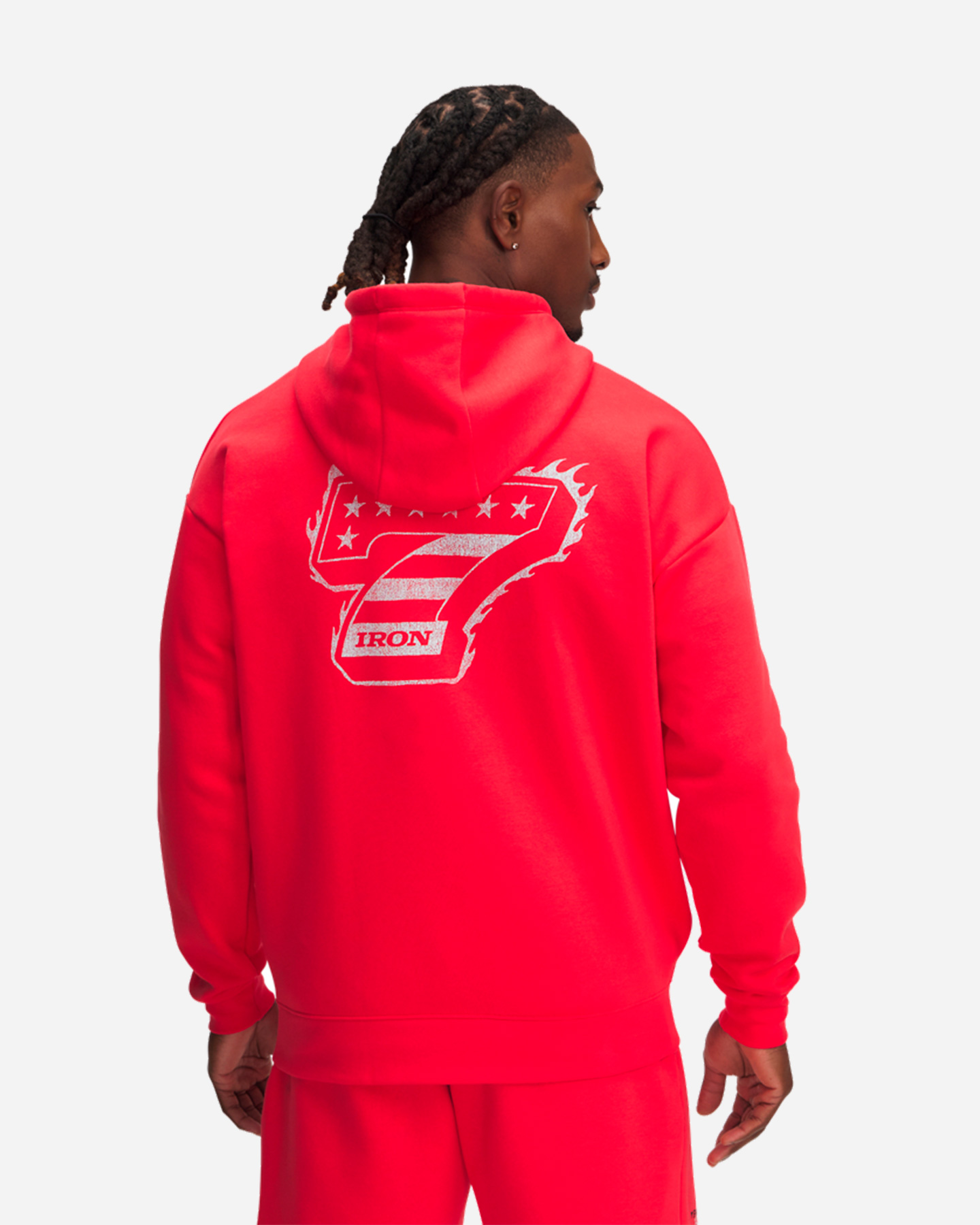 Felpa UNDER ARMOUR THE ROCK ICON M - Rosso - 1 | Cisalfa Sport