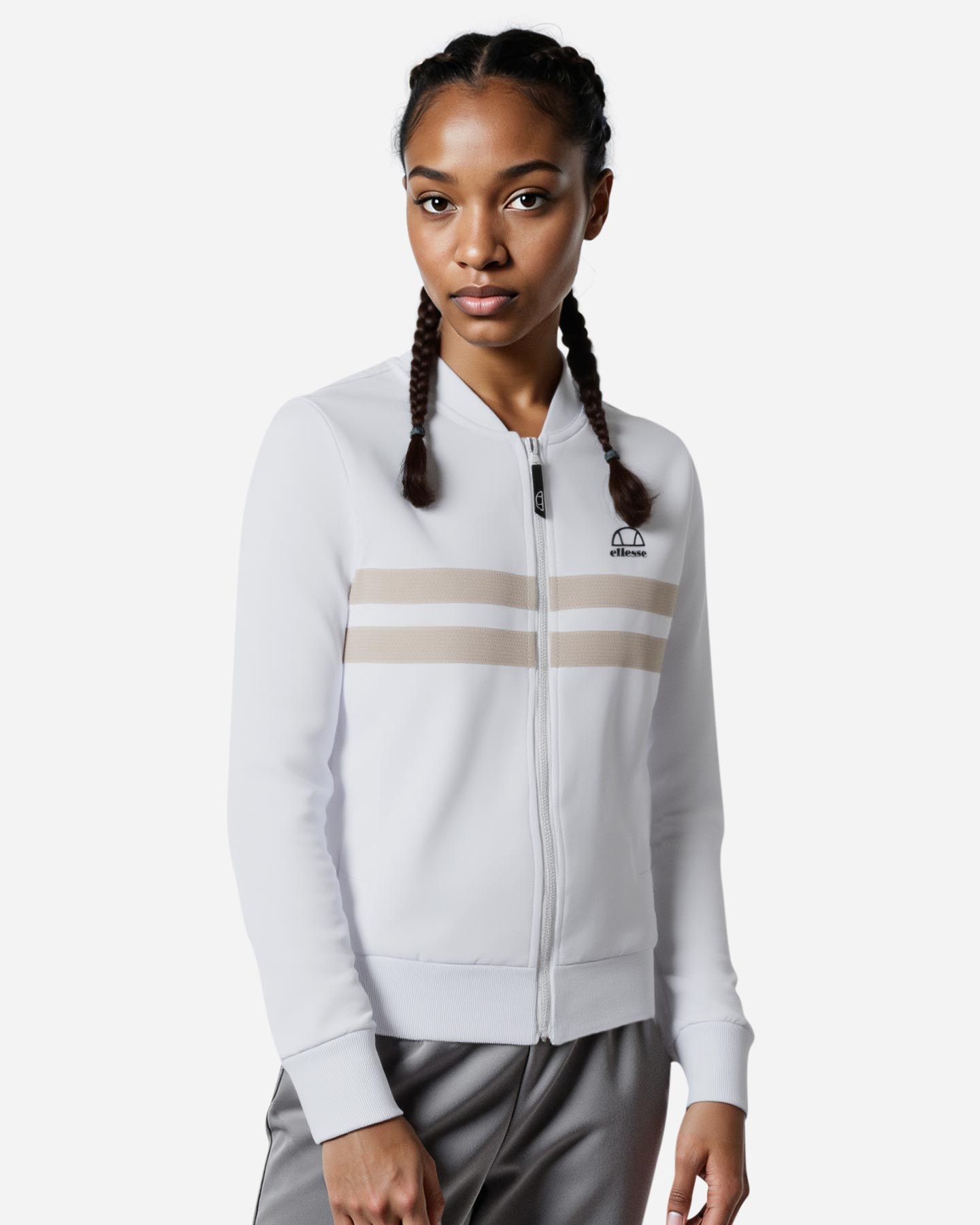 Giacca tennis ELLESSE TENNIS MATCH W - Bianco - 3 | Cisalfa Sport
