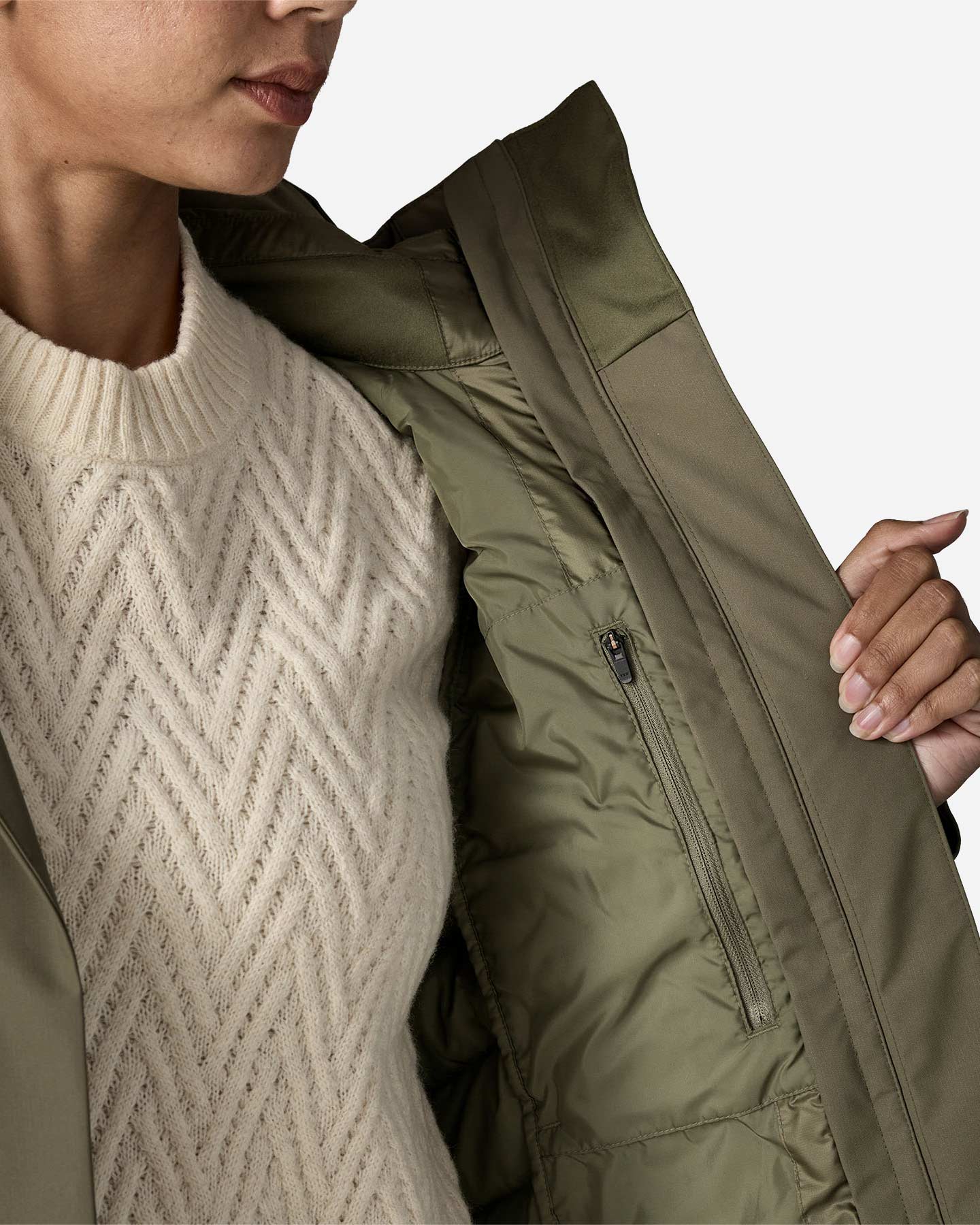 Giacca outdoor PATAGONIA TRES 3-IN-1 W - Verde - 4 | Cisalfa Sport