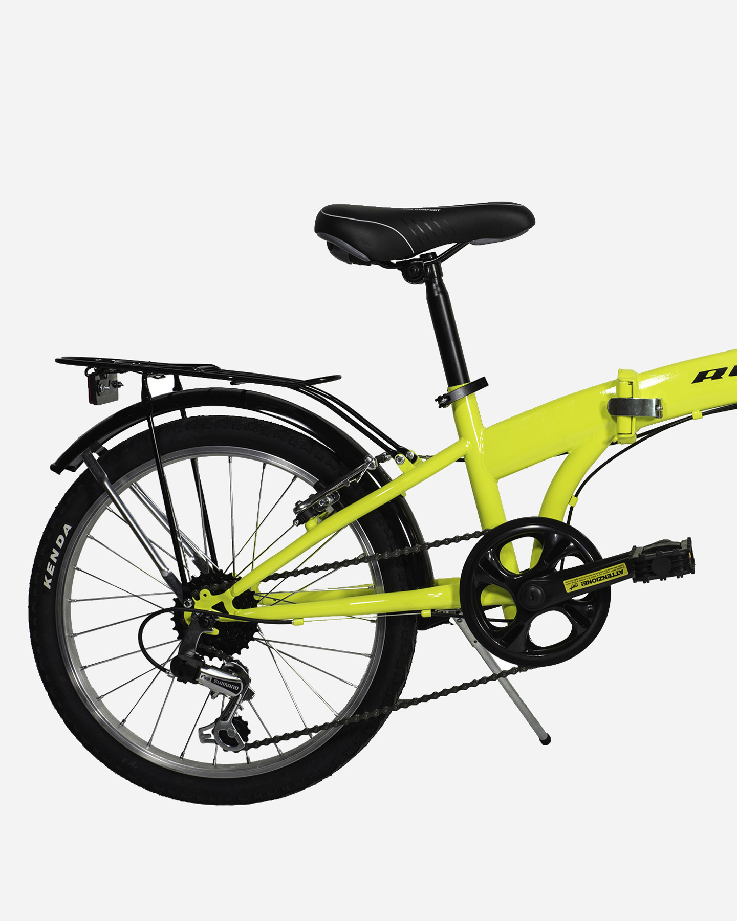 City bike RUSH BICICLETTA PIEGHEVOLE - Giallo - 2 | Cisalfa Sport