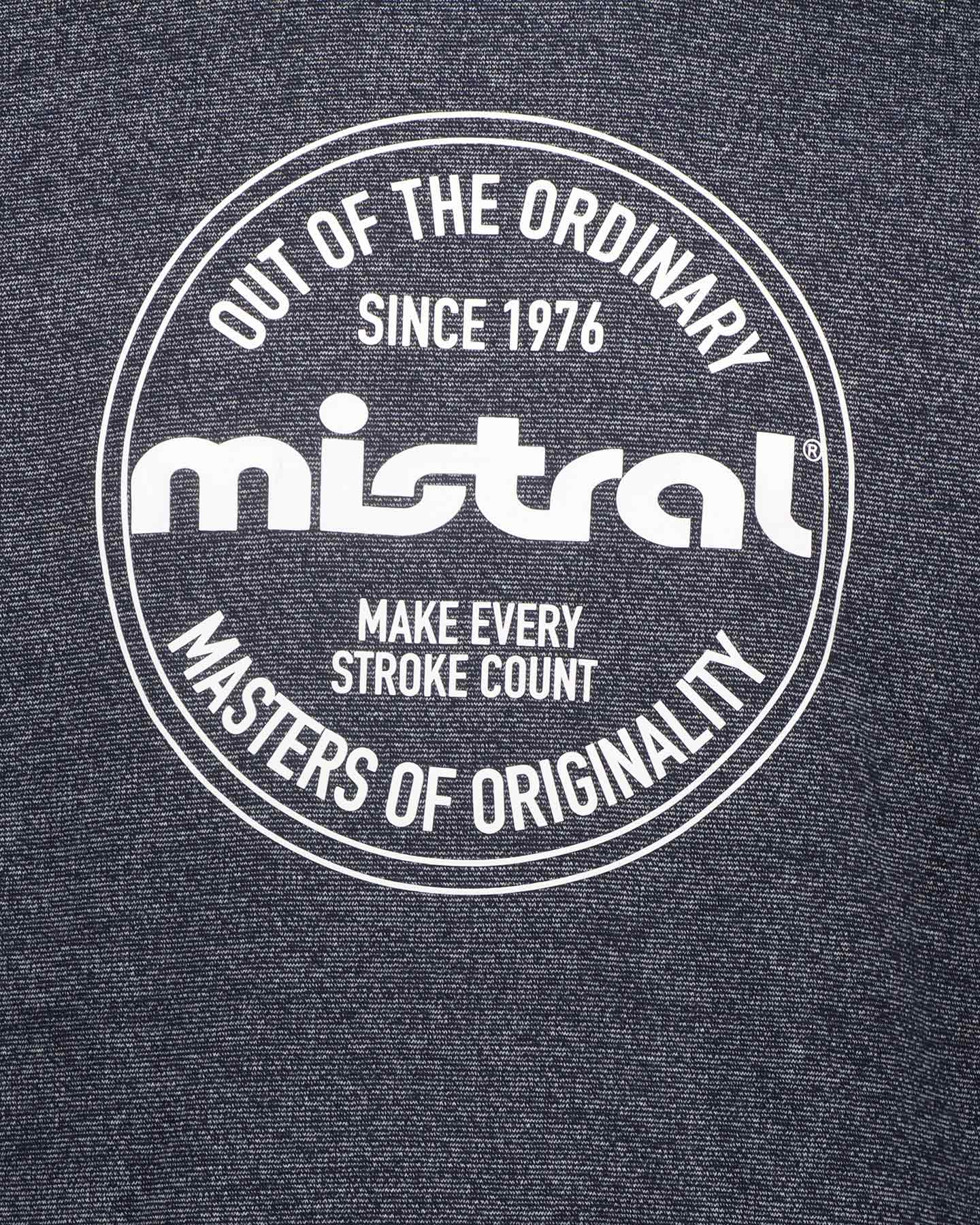 Felpa MISTRAL BIG LOGO M - Blu - 2 | Cisalfa Sport