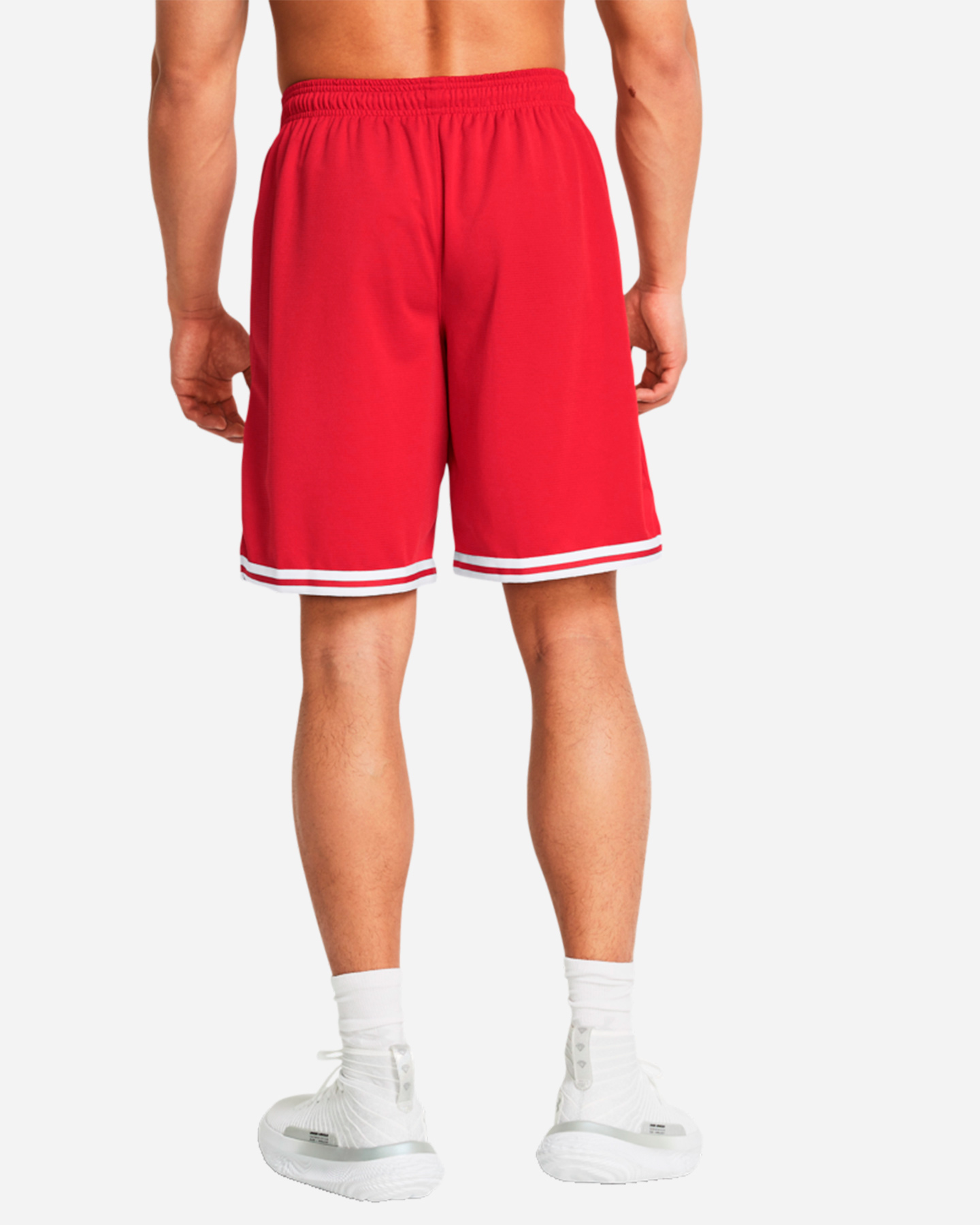 Pantaloncini basket UNDER ARMOUR PERIMETER M - Rosso - 3 | Cisalfa Sport