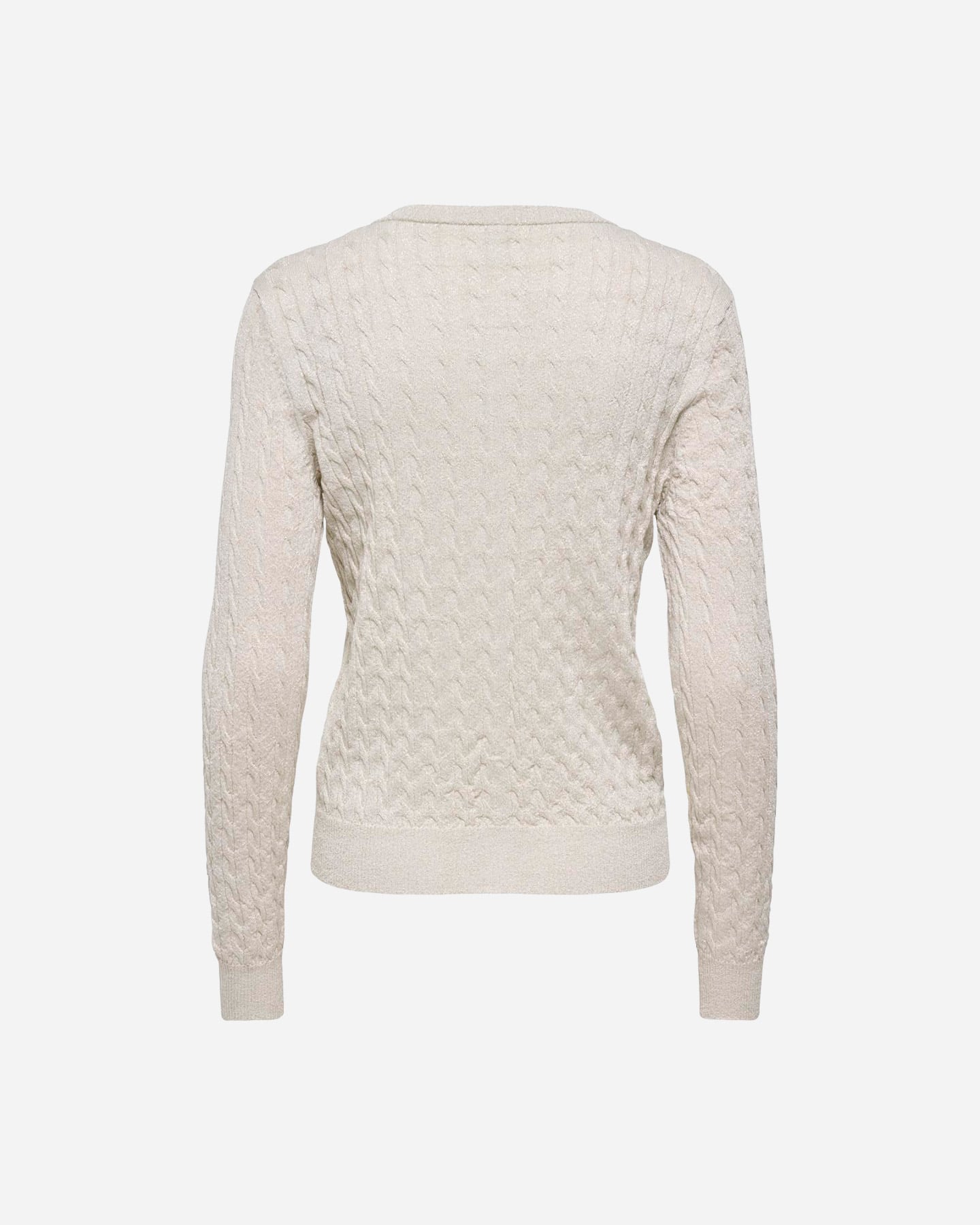 Cardigan ONLY VENICE GLITTER LUREX W - Bianco - 1 | Cisalfa Sport