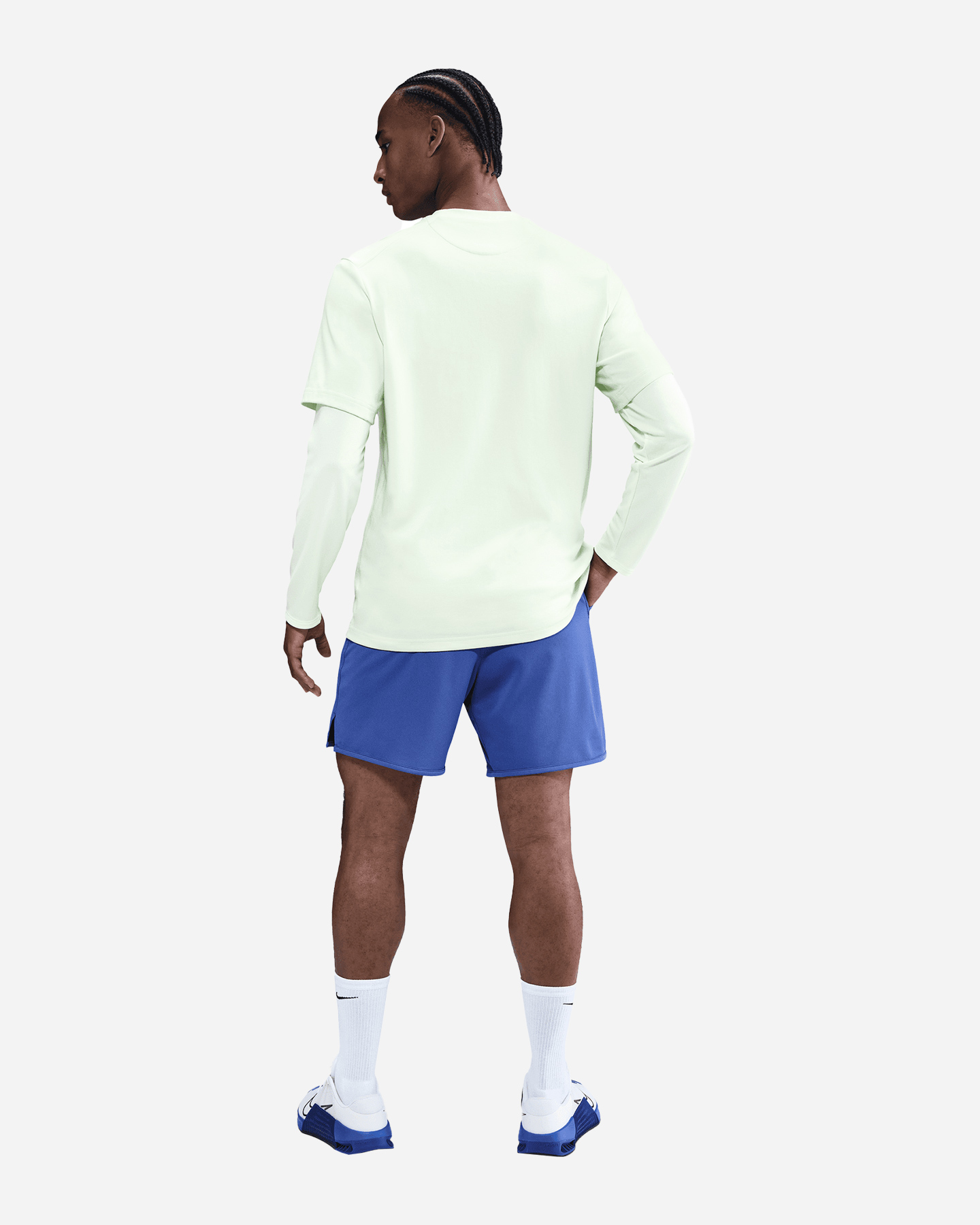 Pantalone training NIKE DRI FIT TOTALITY 7I M - Blu - 2 | Cisalfa Sport