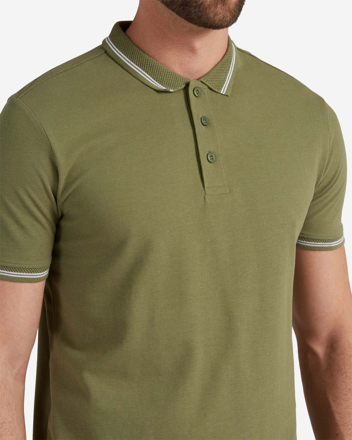 Polo DACK'S ESSENTIAL M - Verde - 4 | Cisalfa Sport