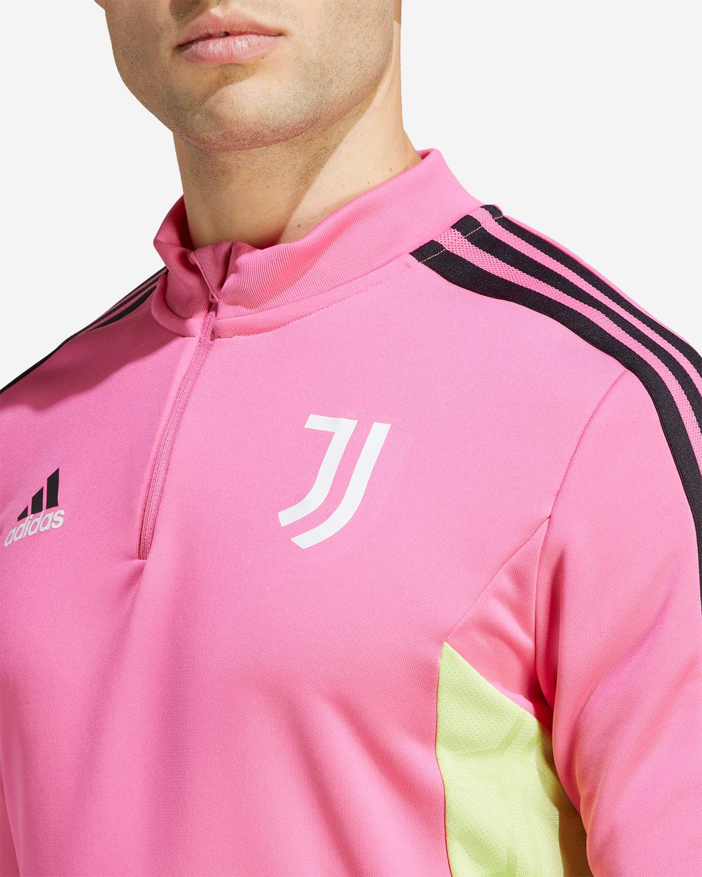 Abbigliamento calcio ufficiale ADIDAS JUVENTUS TRAINING 22-23 M - Rosa - 4 | Cisalfa Sport
