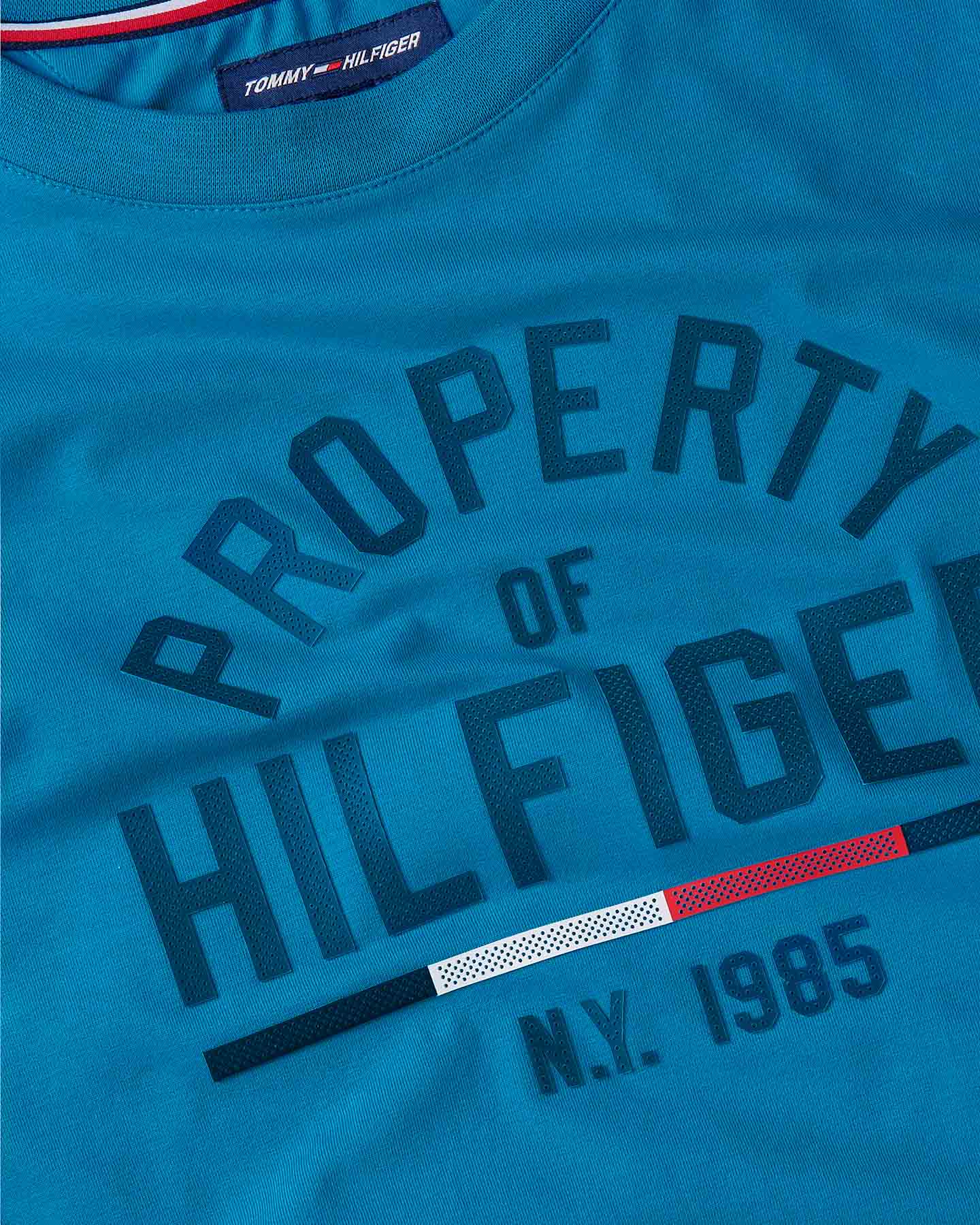 T-shirt TOMMY HILFIGER GRAPHIC M - Azzurro - 3 | Cisalfa Sport