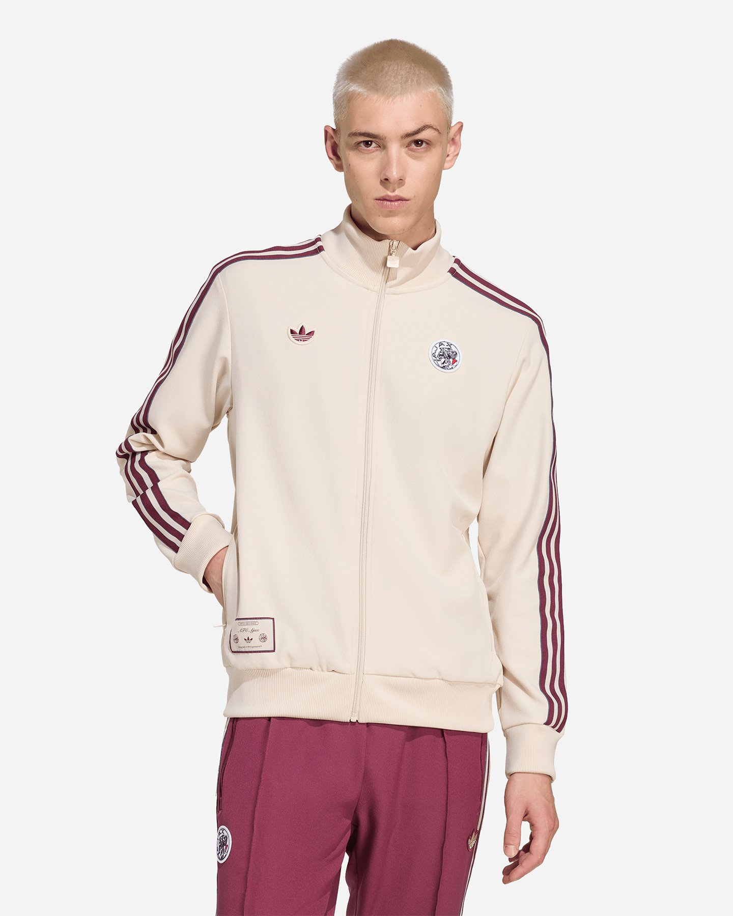 Felpa ADIDAS ORIGINALS AJAX M - Bianco - 1 | Cisalfa Sport
