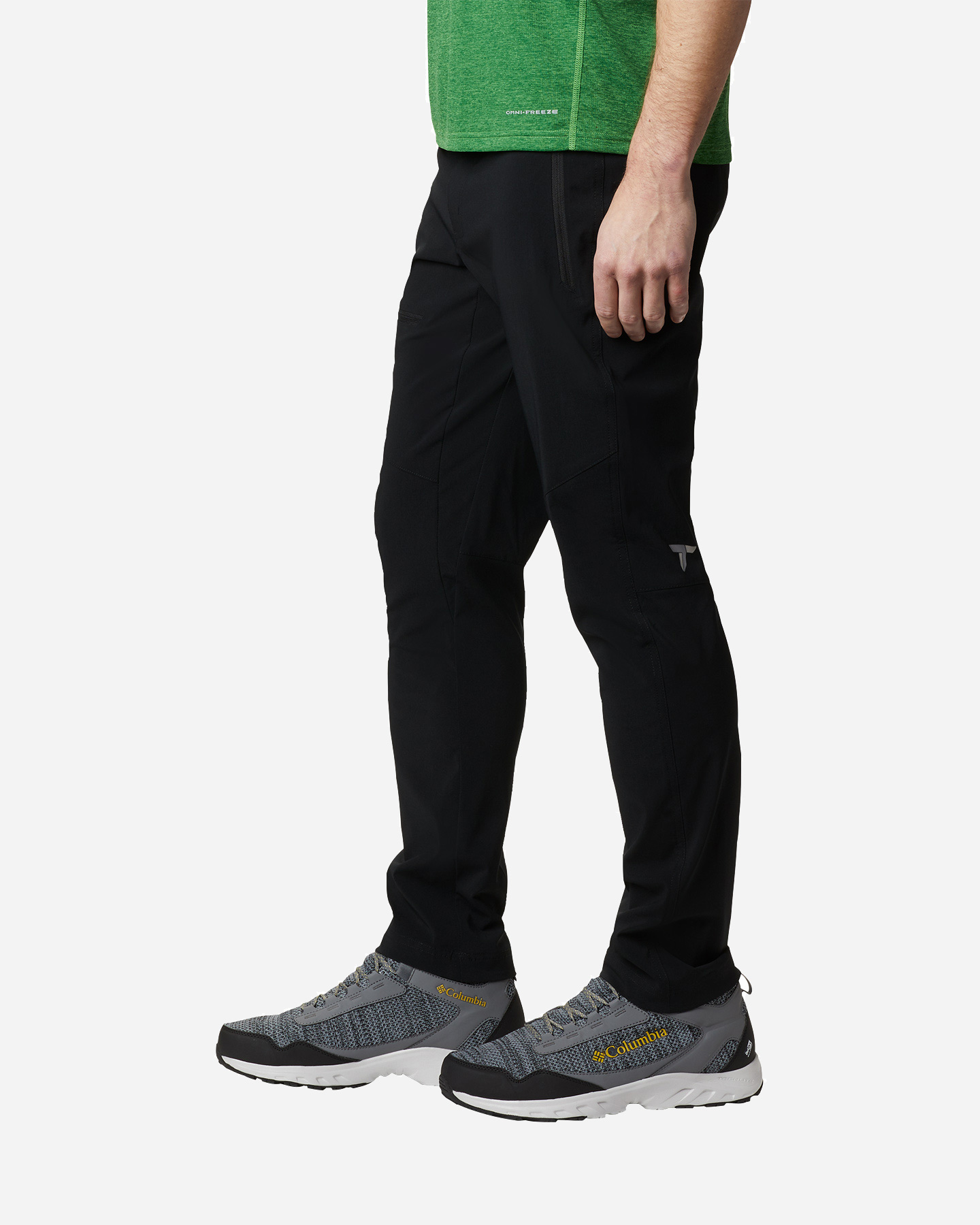 Pantalone outdoor COLUMBIA TITAN PASS M - Nero - 1 | Cisalfa Sport